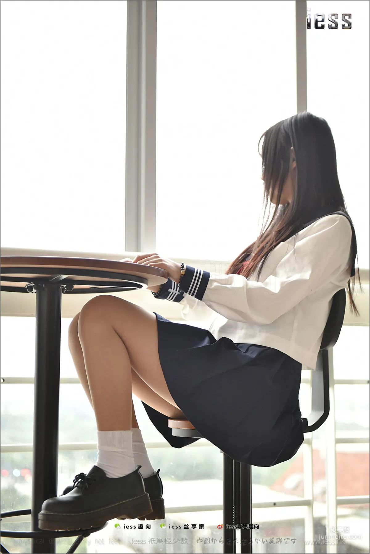 絲足便當148 琪琪 《棉襪JK》[IESS異思趣向] 寫真集 37