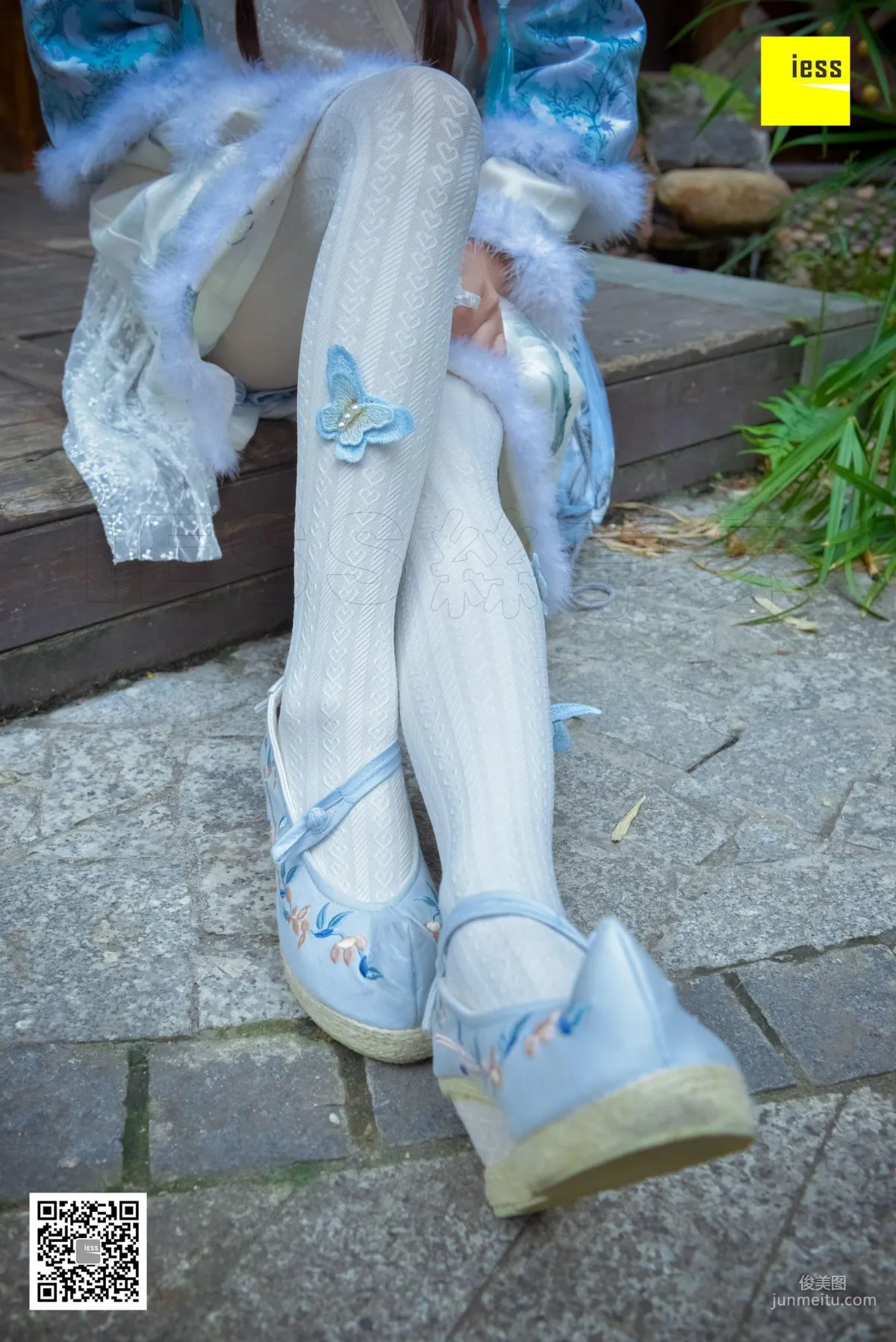 絲享家122 木木 《漢服繡花鞋白色襪》[IESS異思趣向] 寫真集 20