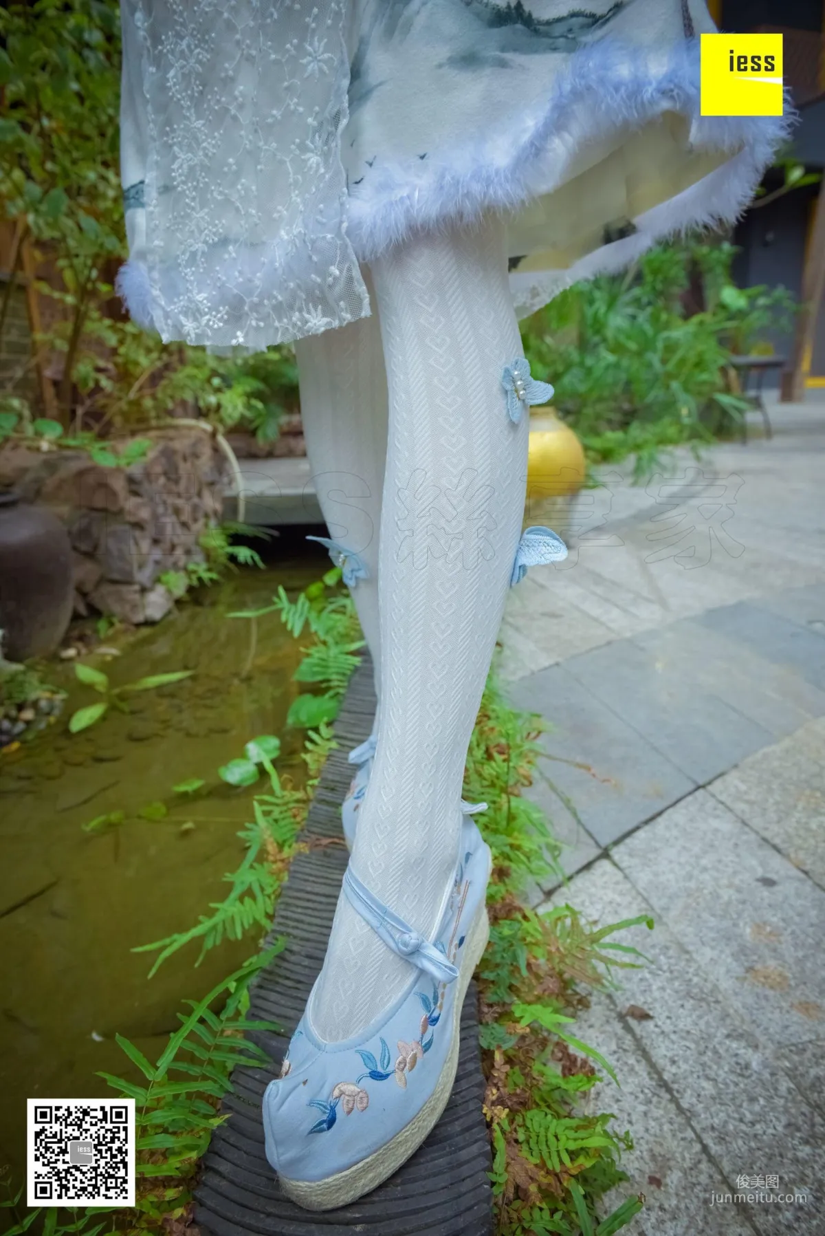 絲享家122 木木 《漢服繡花鞋白色襪》[IESS異思趣向] 寫真集 9
