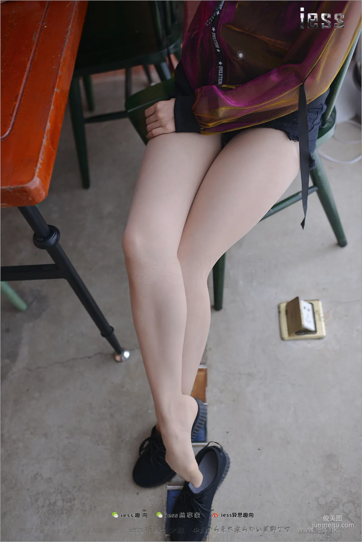 絲足便當155 momo 《momo的運動鞋 》[IESS異思趣向] 寫真集 24