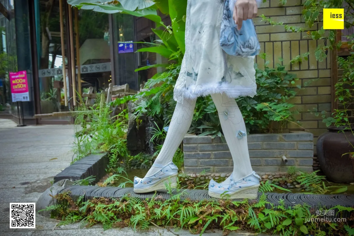 絲享家122 木木 《漢服繡花鞋白色襪》[IESS異思趣向] 寫真集 10
