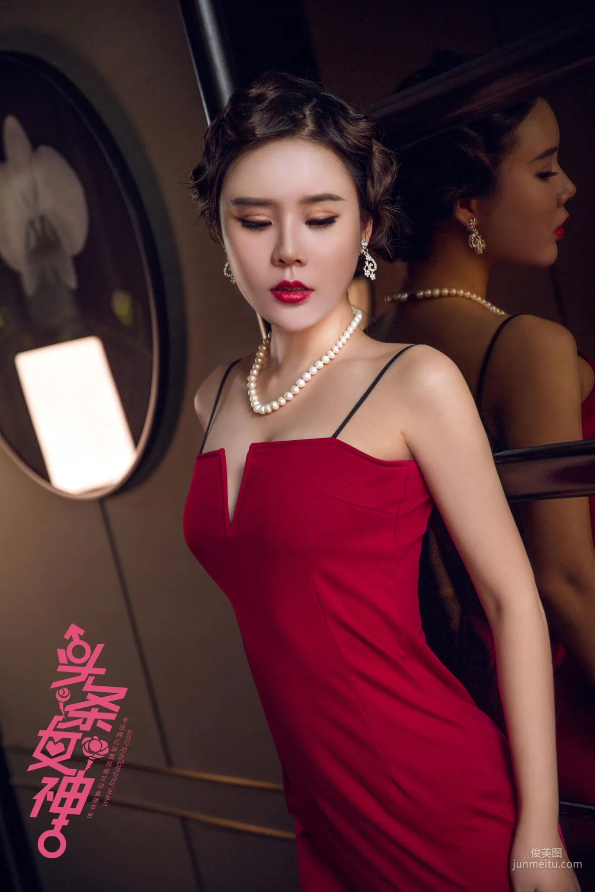 愛麗莎《夜上海 旗袍LOGO》 [頭條女神TouTiao] 寫真集 25