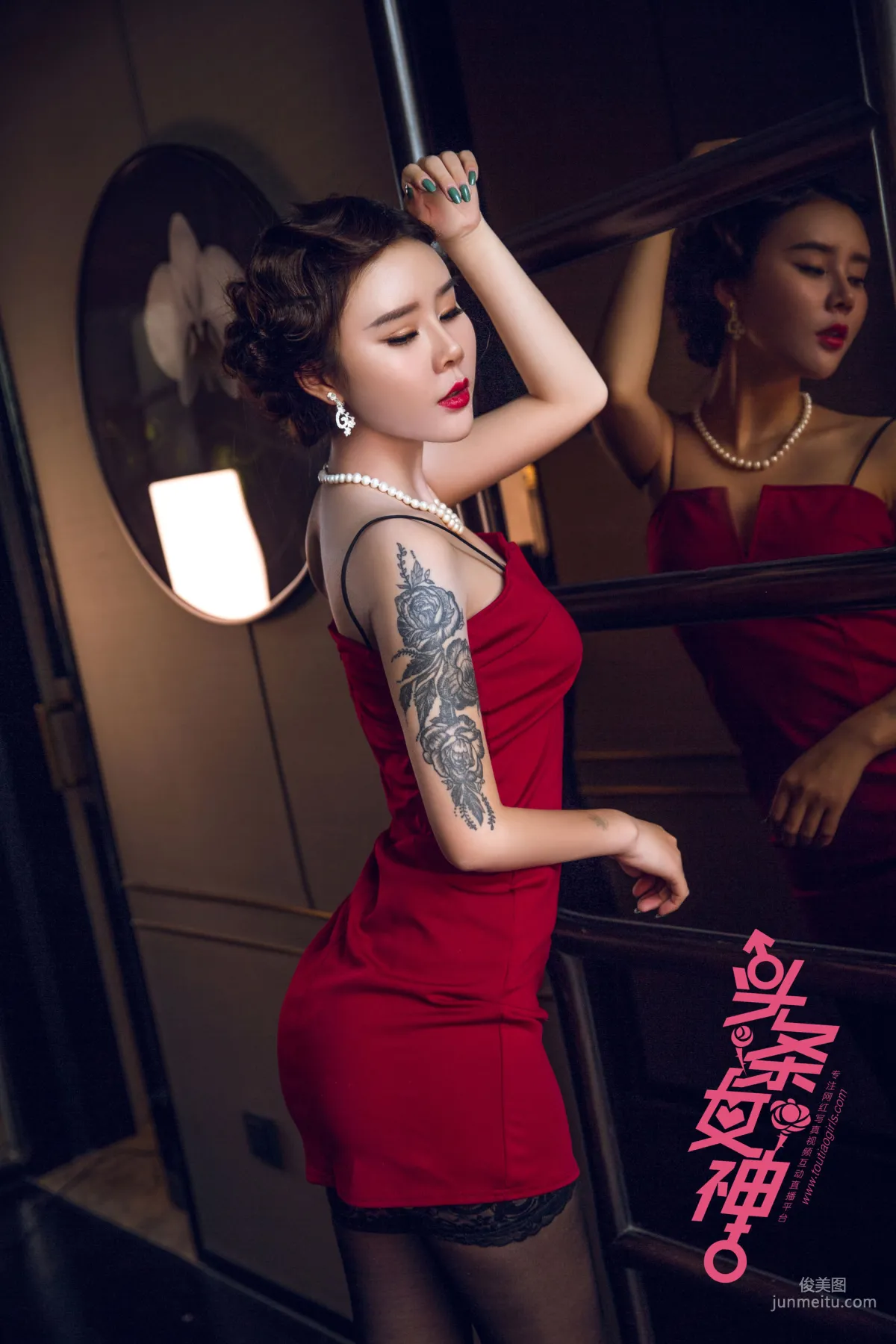 愛麗莎《夜上海 旗袍LOGO》 [頭條女神TouTiao] 寫真集 15