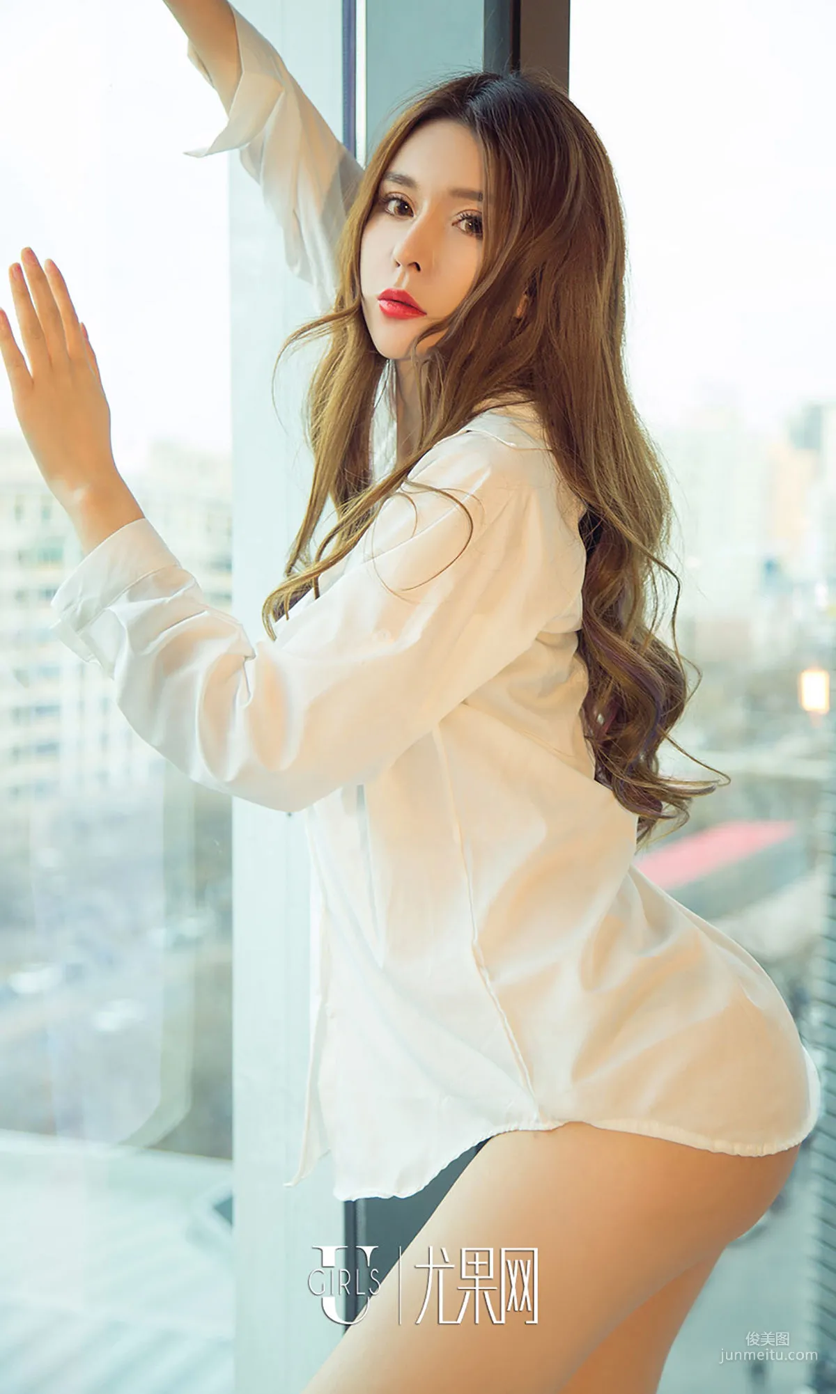 娜尤子《亮眼红唇》 [尤果圈爱尤物] No.972 写真集5
