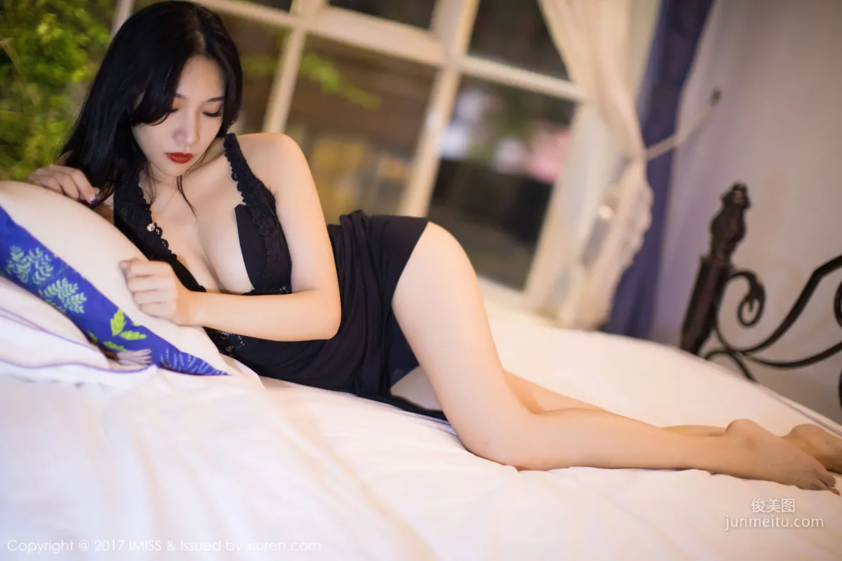 小狐狸Sica《黑色私房性感美腿》 [愛蜜社IMiss] VOL.194 寫真集 49
