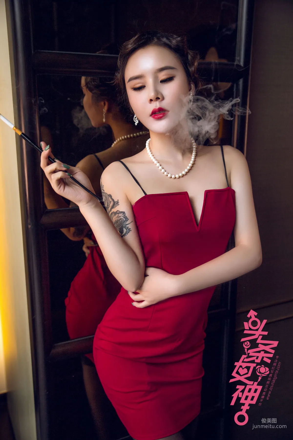 愛麗莎《夜上海 旗袍LOGO》 [頭條女神TouTiao] 寫真集 12