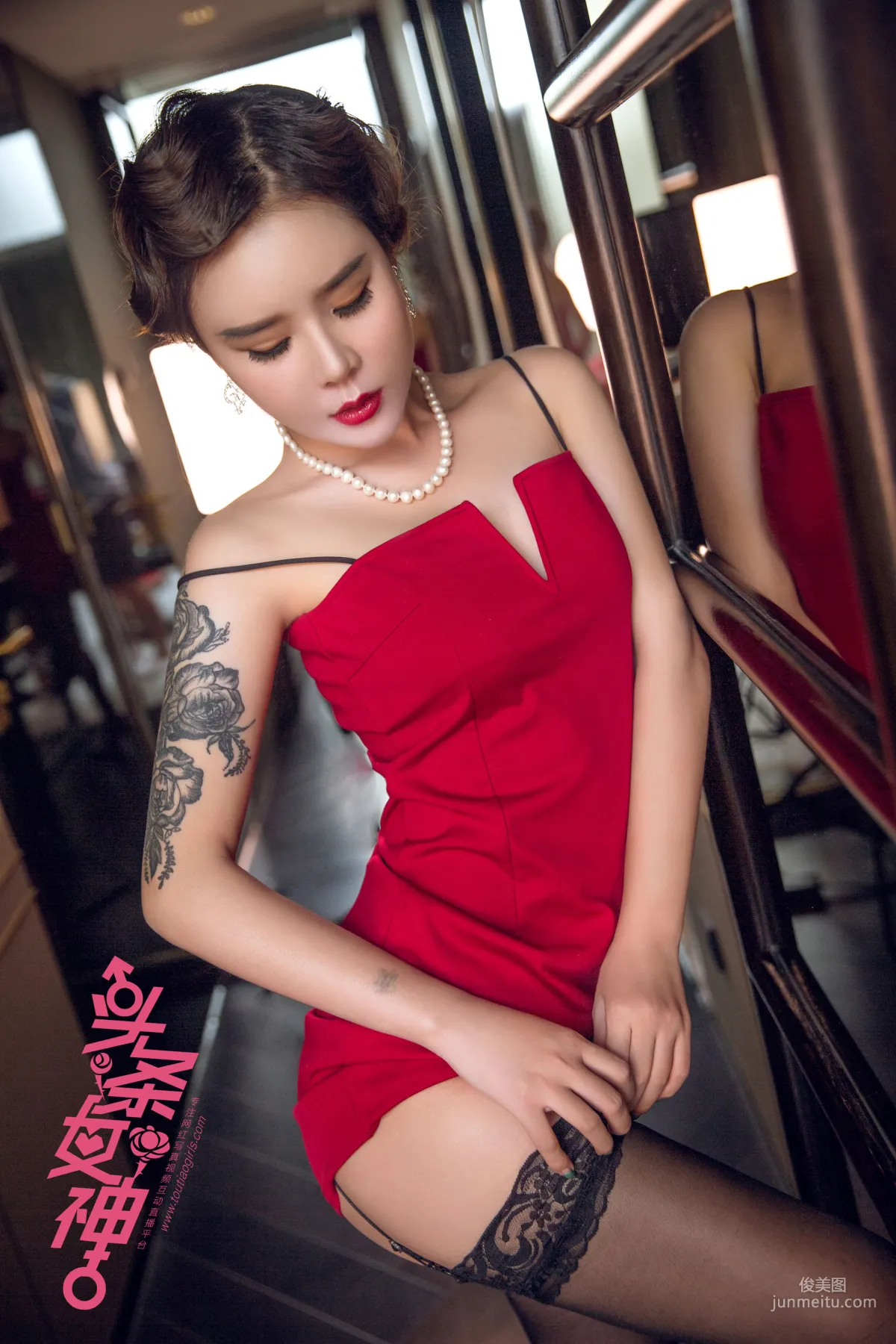 愛麗莎《夜上海 旗袍LOGO》 [頭條女神TouTiao] 寫真集 13