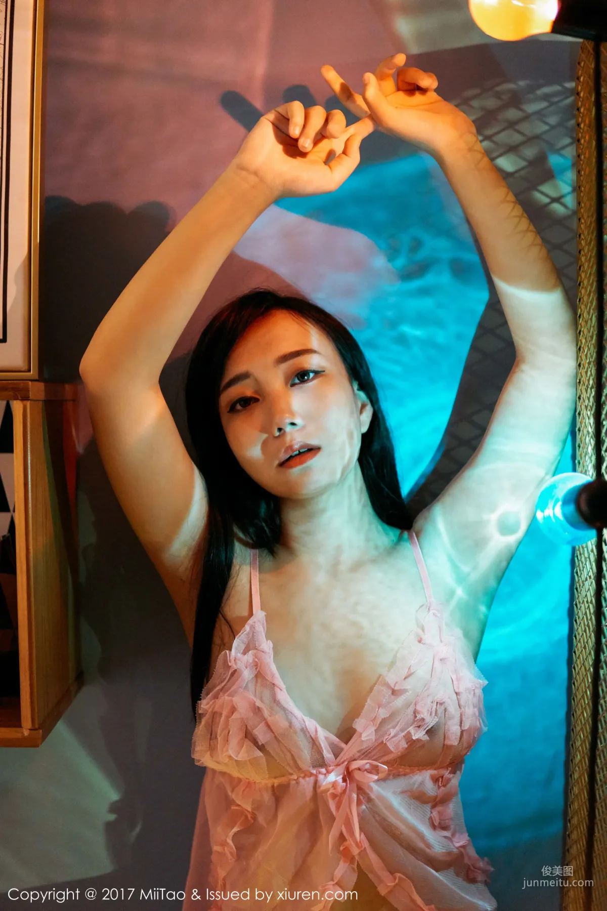 瑞欣《燈光下的人體攝影》 [蜜桃社MiiTao] VOL.086 寫真集 12