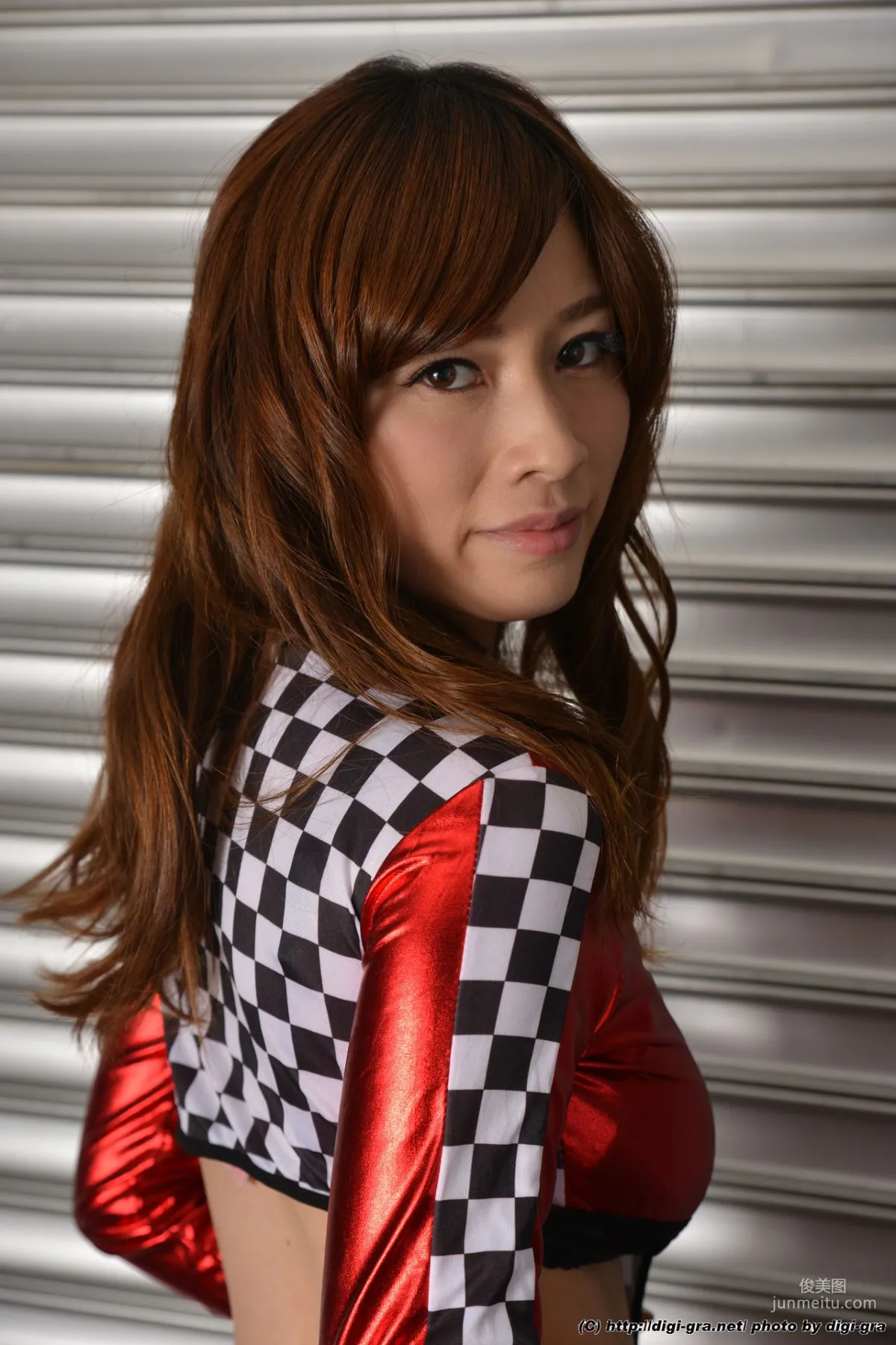 奥田咲 赛车女郎制服 Set1 [Digi-Graデジグラ] 写真集8