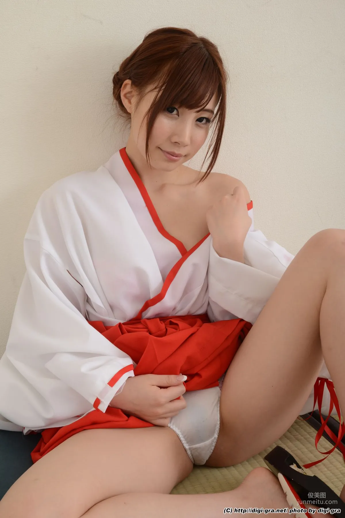 長谷川留衣/長谷川るい 和服系列 Set7 [Digi-Graデジグラ] 寫真集 38
