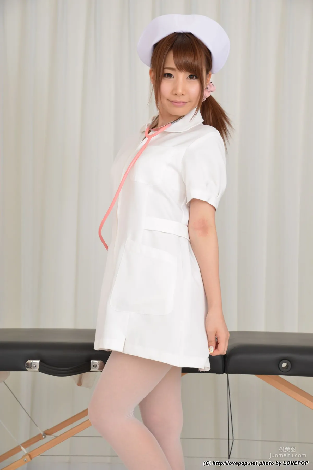 Rui Hasegawa 長谷川るい 白絲美護士 Set8 [LovePop] 寫真集 9