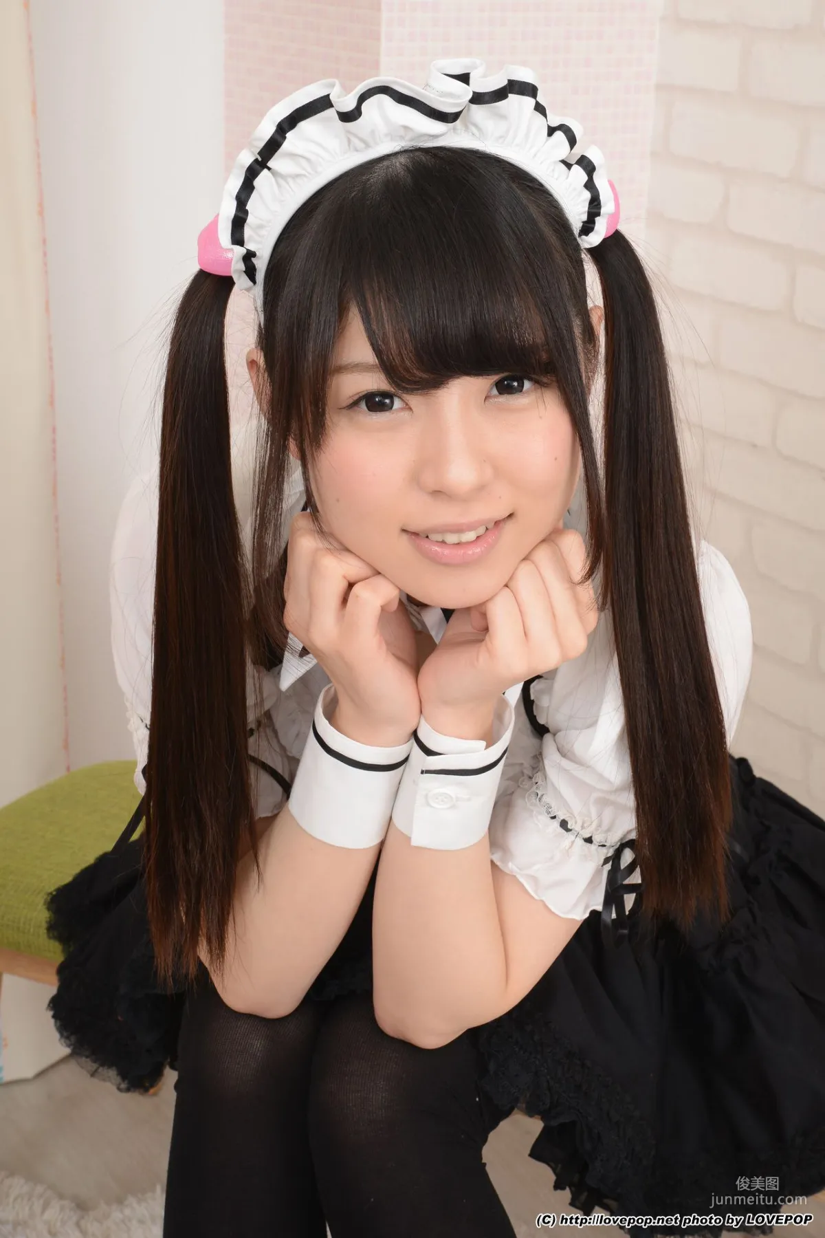 Rena Aoi あおいれな 可爱女仆 Set05 [LovePop] 写真集5