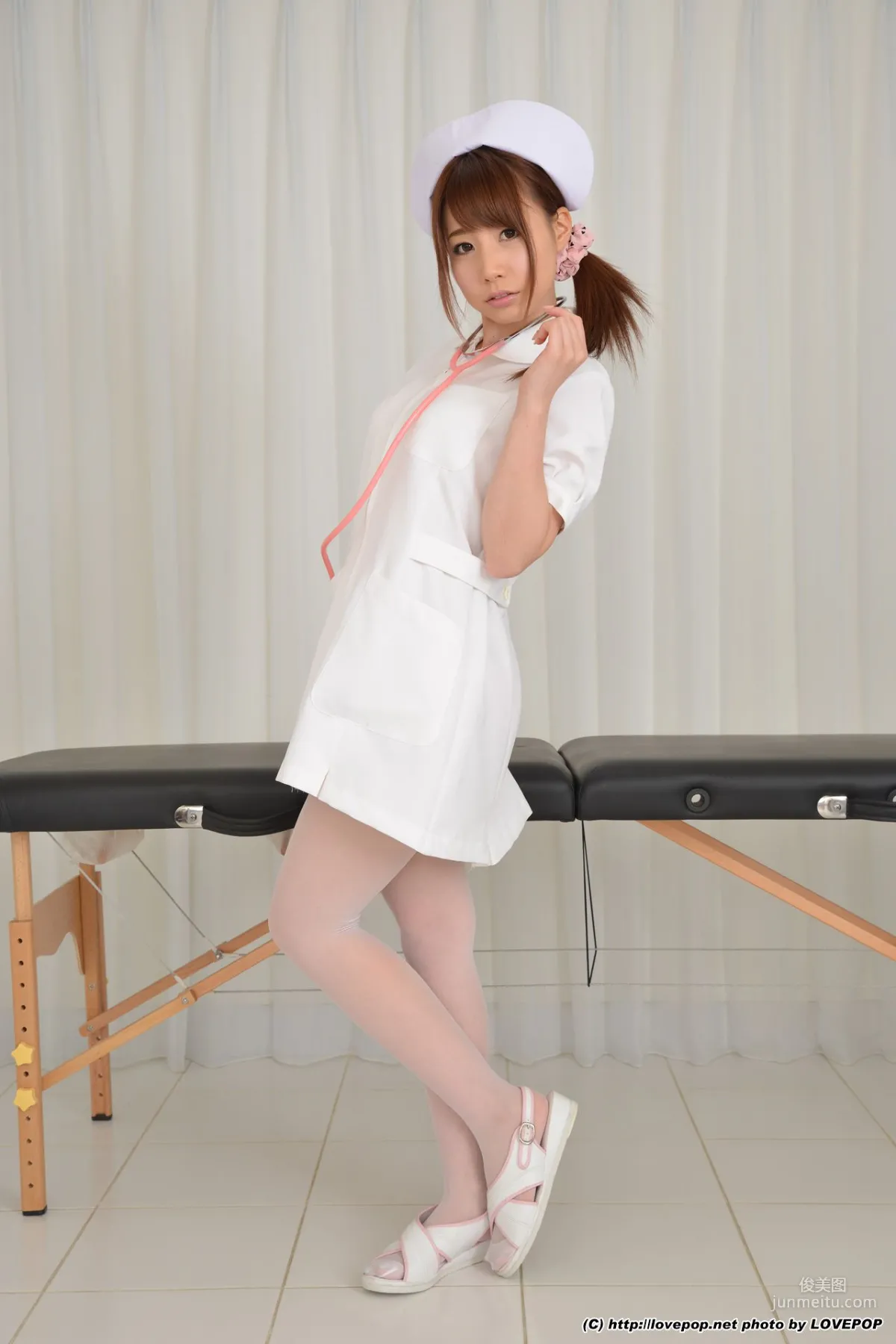 Rui Hasegawa 長谷川るい 白絲美護士 Set8 [LovePop] 寫真集 8