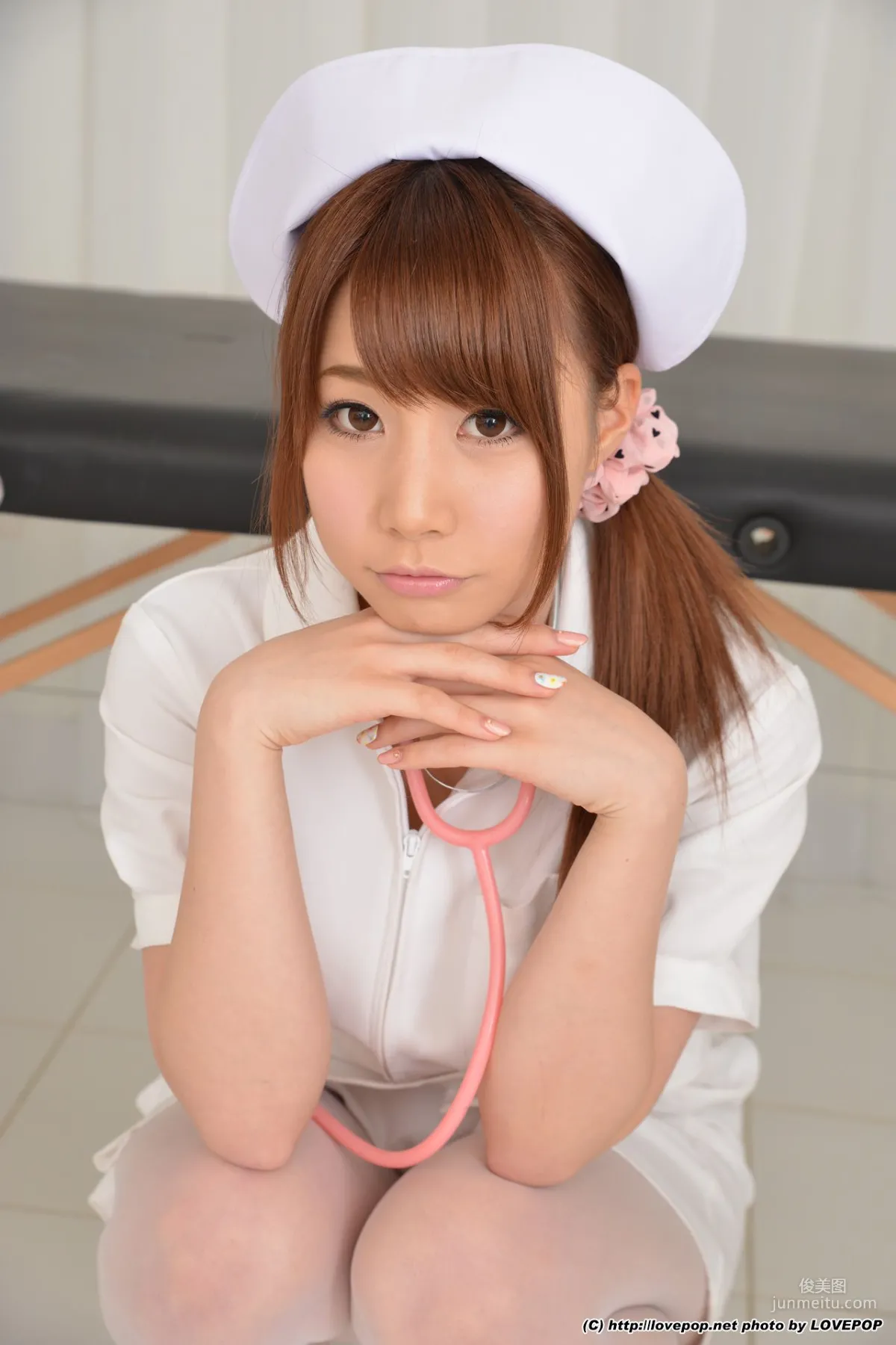 Rui Hasegawa 長谷川るい 白絲美護士 Set8 [LovePop] 寫真集 15