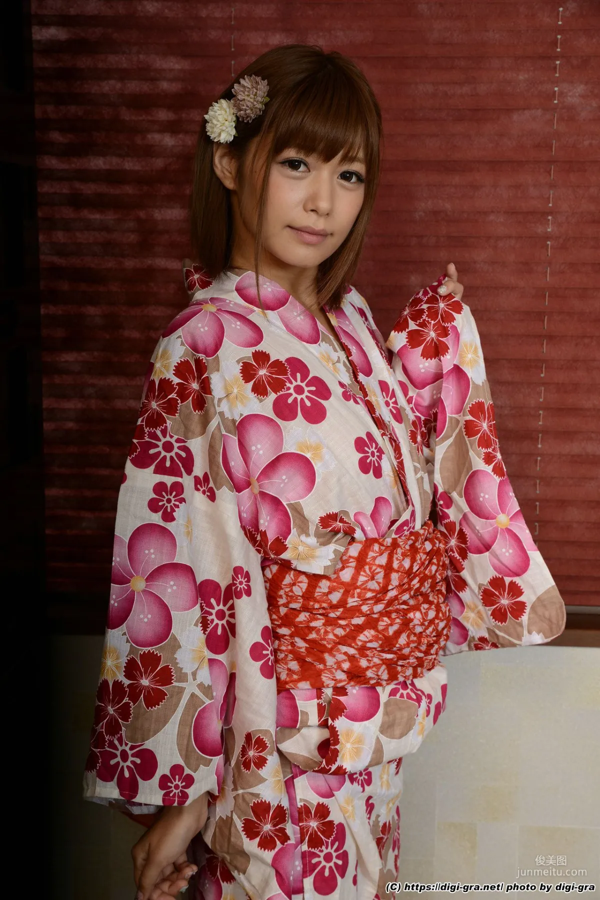 紺野ひかる/绀野光 Set02 和服系列 [Digi-Graデジグラ] 写真集5