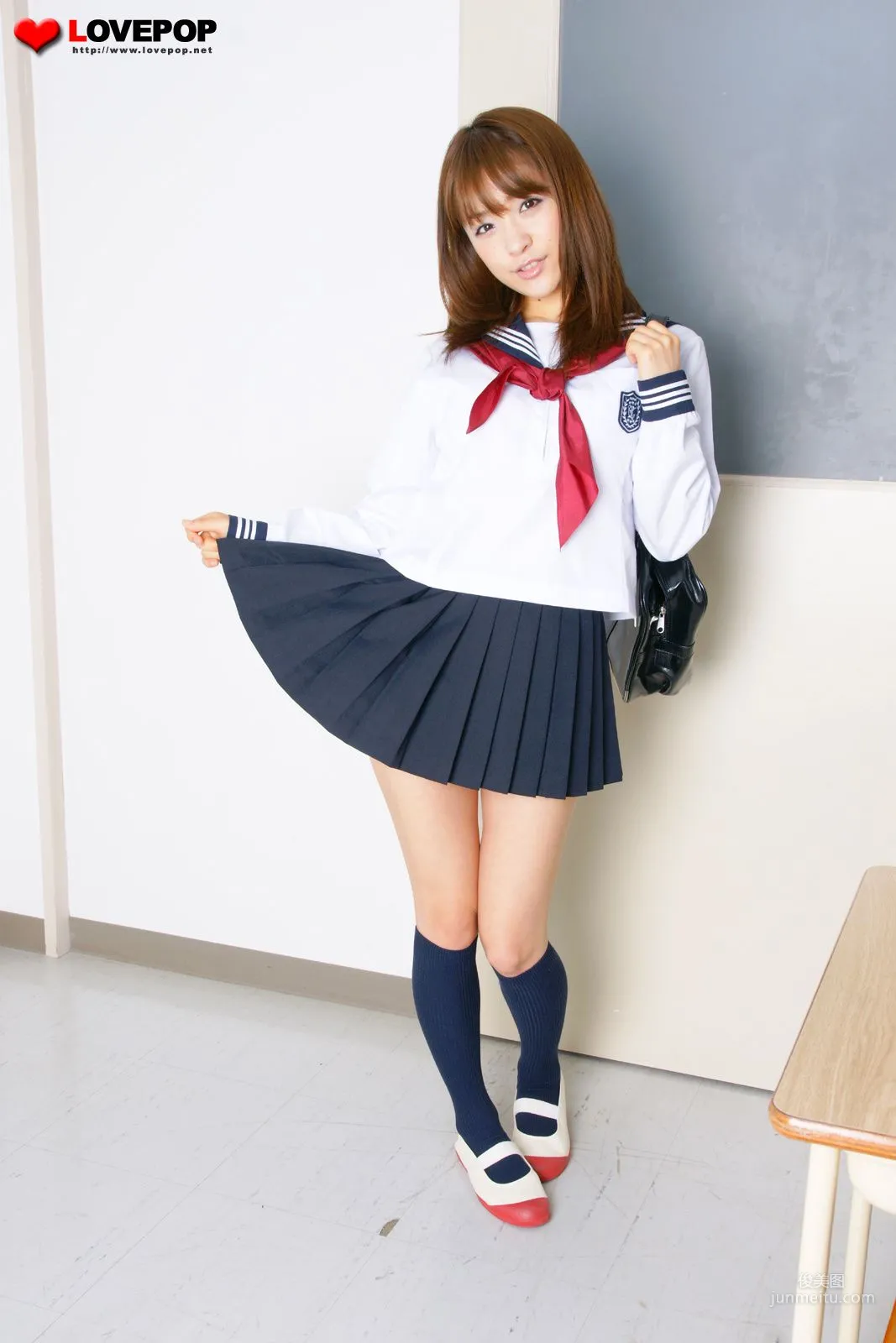 Mihiro Taniguchi 朝美穗香 Otakara 校服 001 [LovePop] 寫真集 6