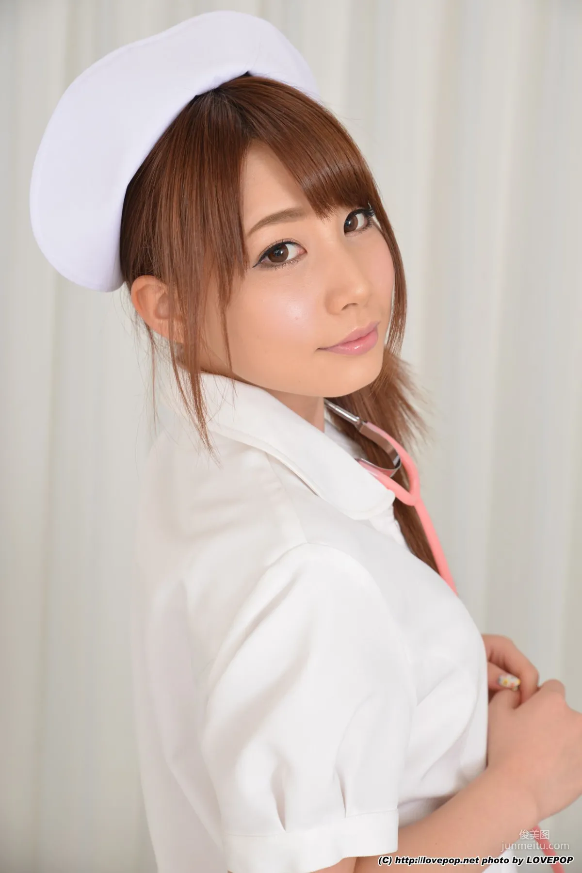 Rui Hasegawa 長谷川るい 白絲美護士 Set8 [LovePop] 寫真集 13