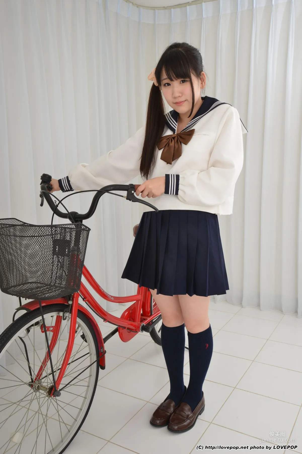 七菜原湖子/七菜原ココ 單車少女 Set5 [LovePop] 寫真集 24