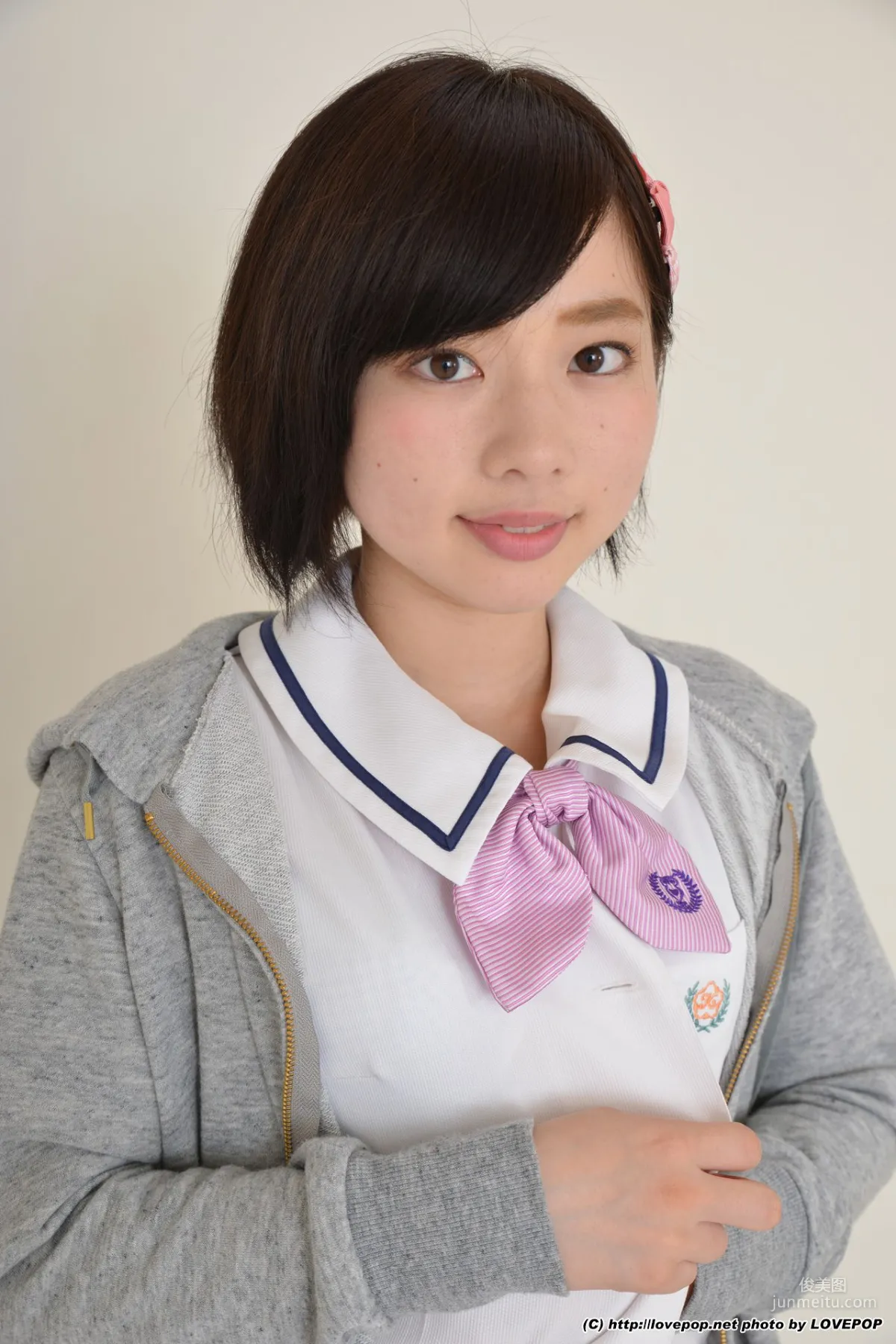 Rin Sasayama 笹山りん 校服少女 Set3 [LovePop] 写真集34