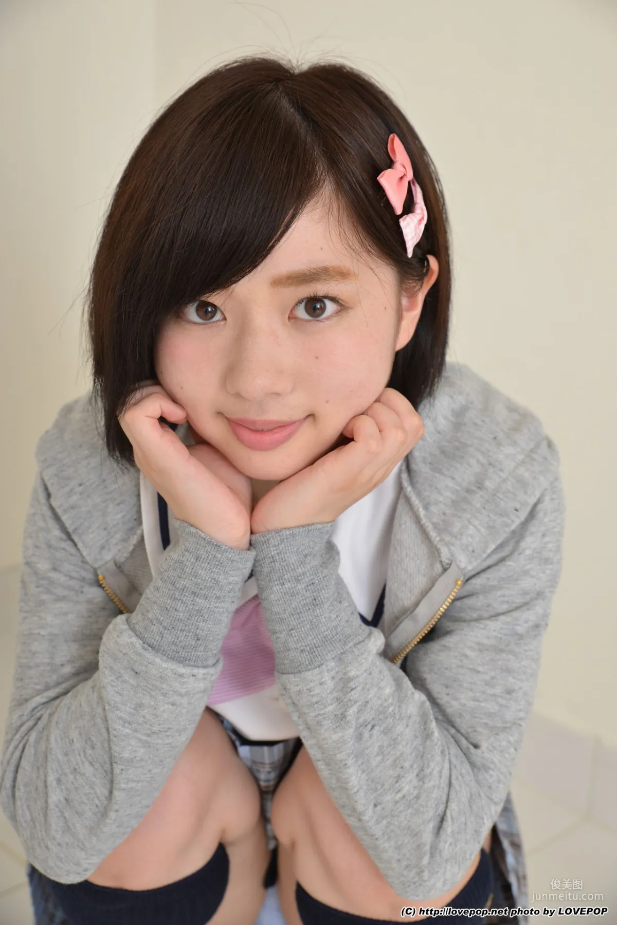 Rin Sasayama 笹山りん 校服少女 Set3 [LovePop] 写真集17