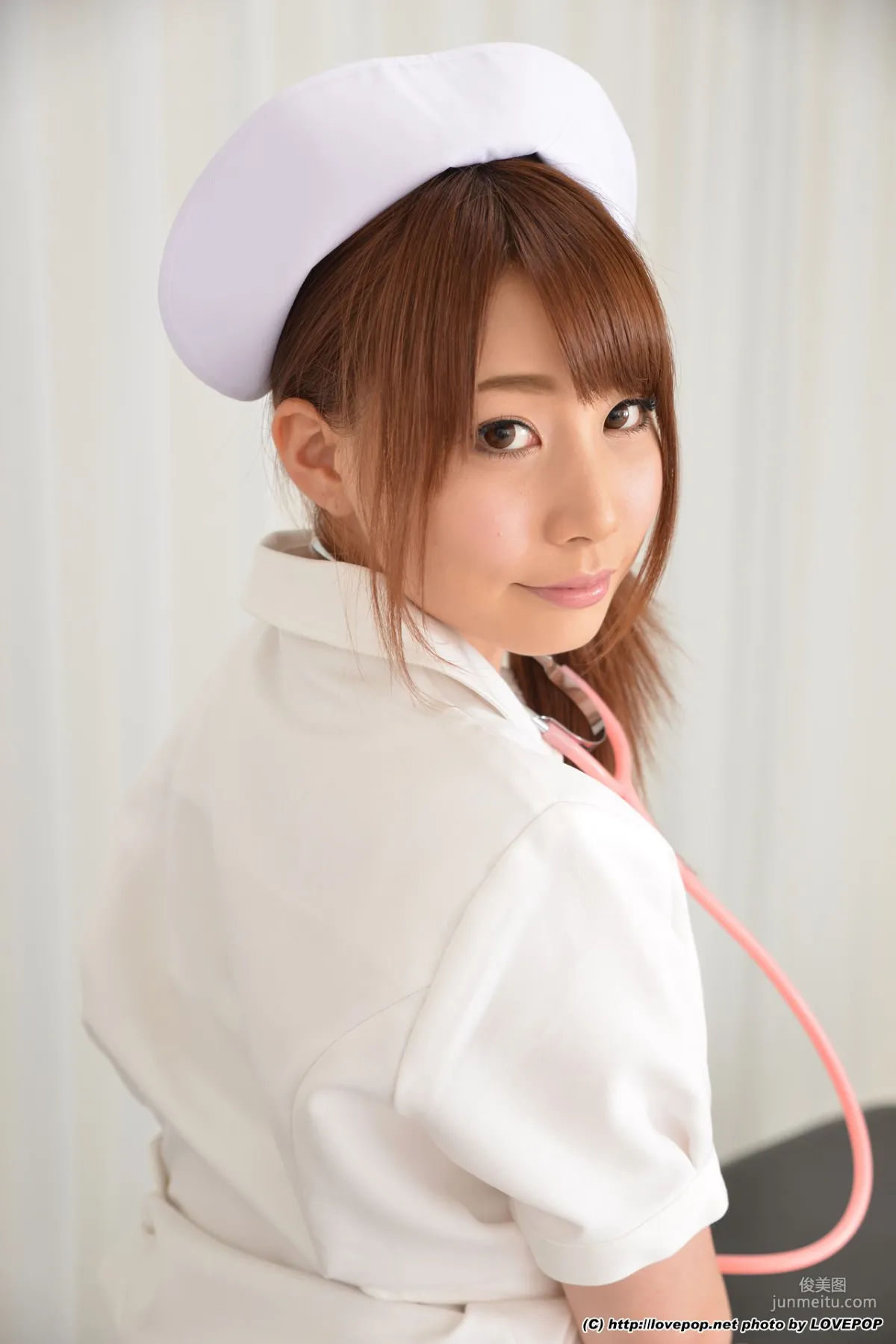Rui Hasegawa 長谷川るい 白絲美護士 Set8 [LovePop] 寫真集 34