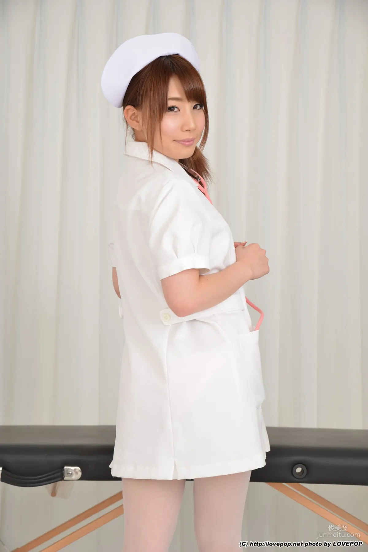 Rui Hasegawa 長谷川るい 白絲美護士 Set8 [LovePop] 寫真集 12