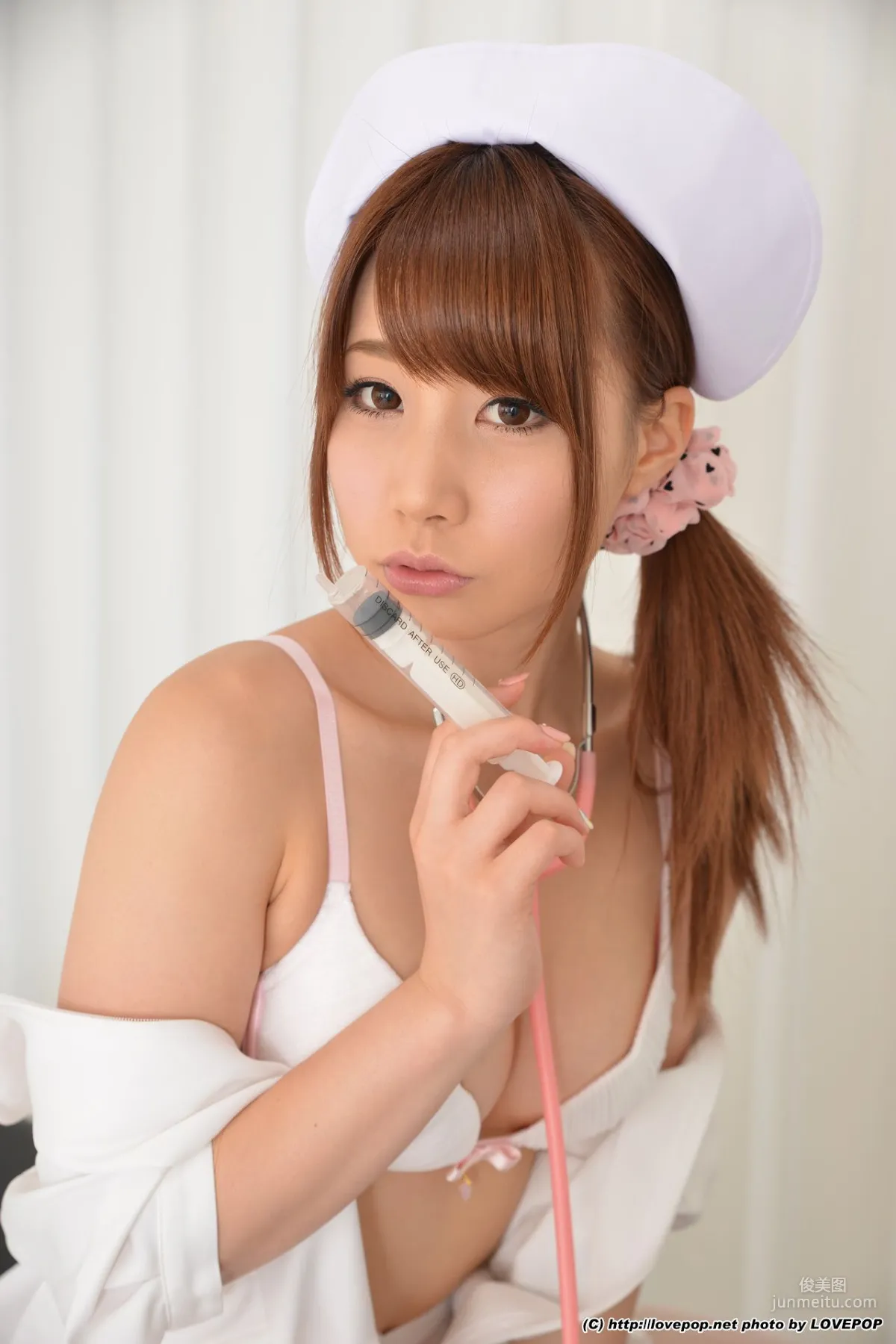 Rui Hasegawa 長谷川るい 白絲美護士 Set8 [LovePop] 寫真集 47