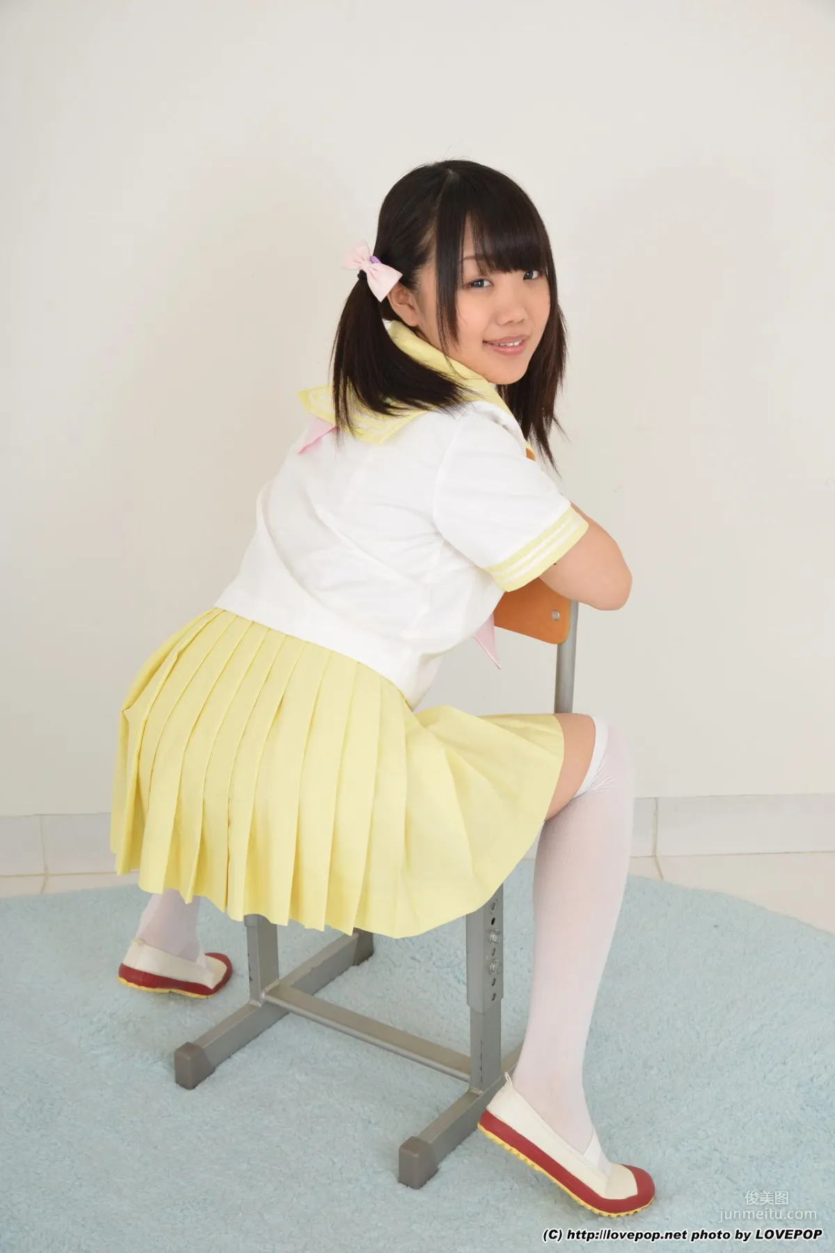 Himawari Natsuno 夏乃ひまわり 學生制服 Set6 [LovePop] 寫真集 37