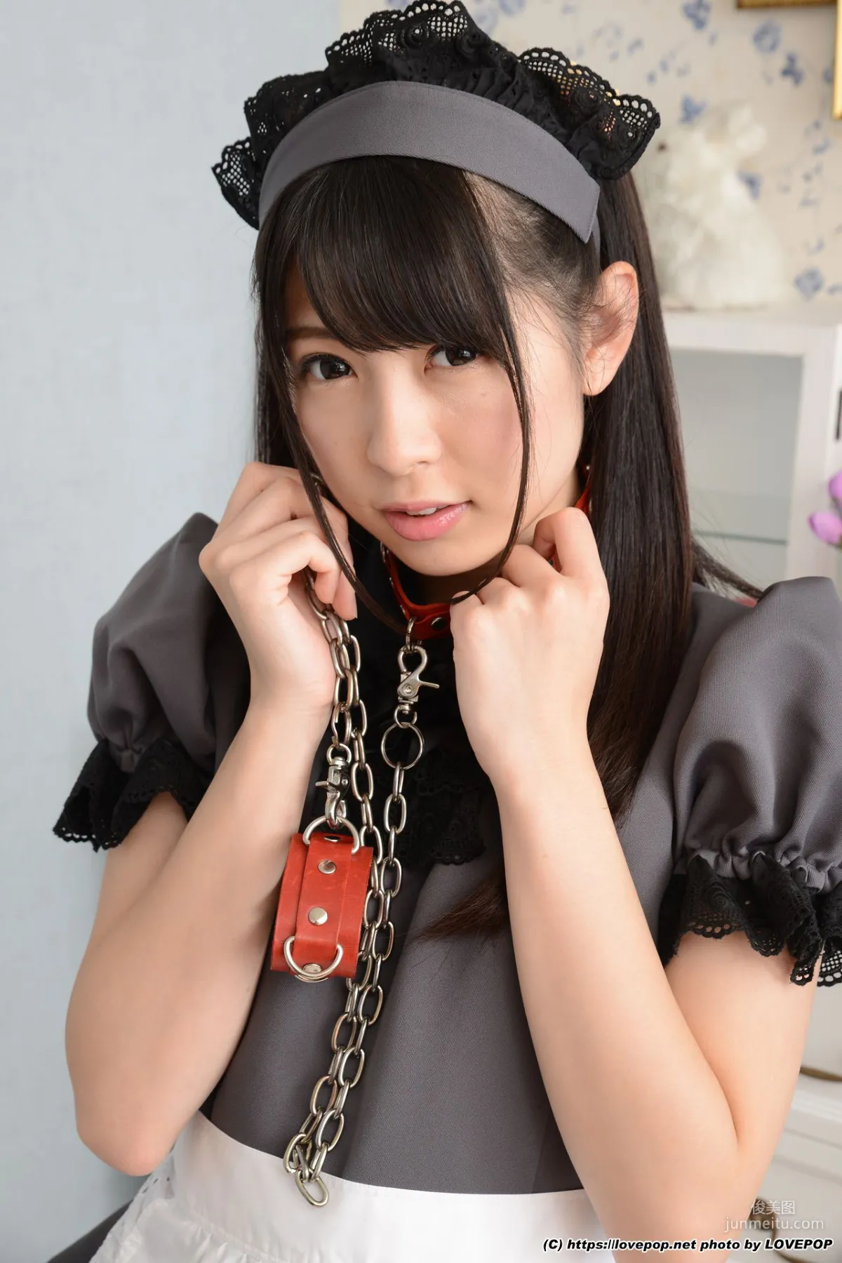 Rena Aoi あおいれな  俏皮厨娘 Maid Set02 [LovePop] 写真集3