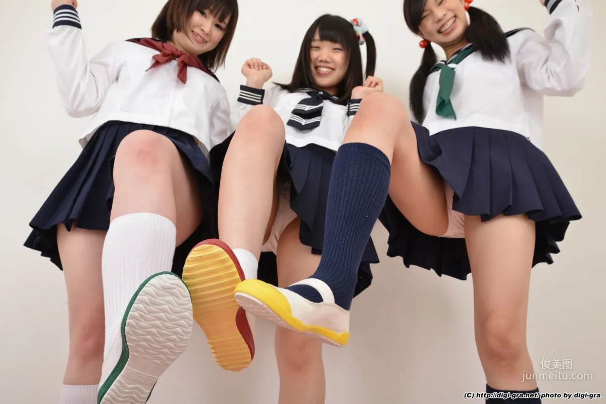 夏乃ひまわり+ 一乃瀬るりあ+瀬戸愛莉 tsu∞na∞gu Set02 [LovePop] 寫真集 15