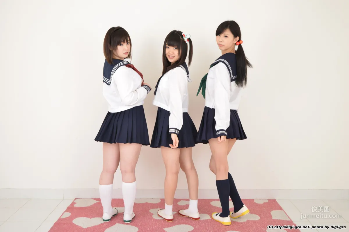 夏乃ひまわり+ 一乃瀬るりあ+瀬戸愛莉 tsu∞na∞gu Set02 [LovePop] 寫真集 10