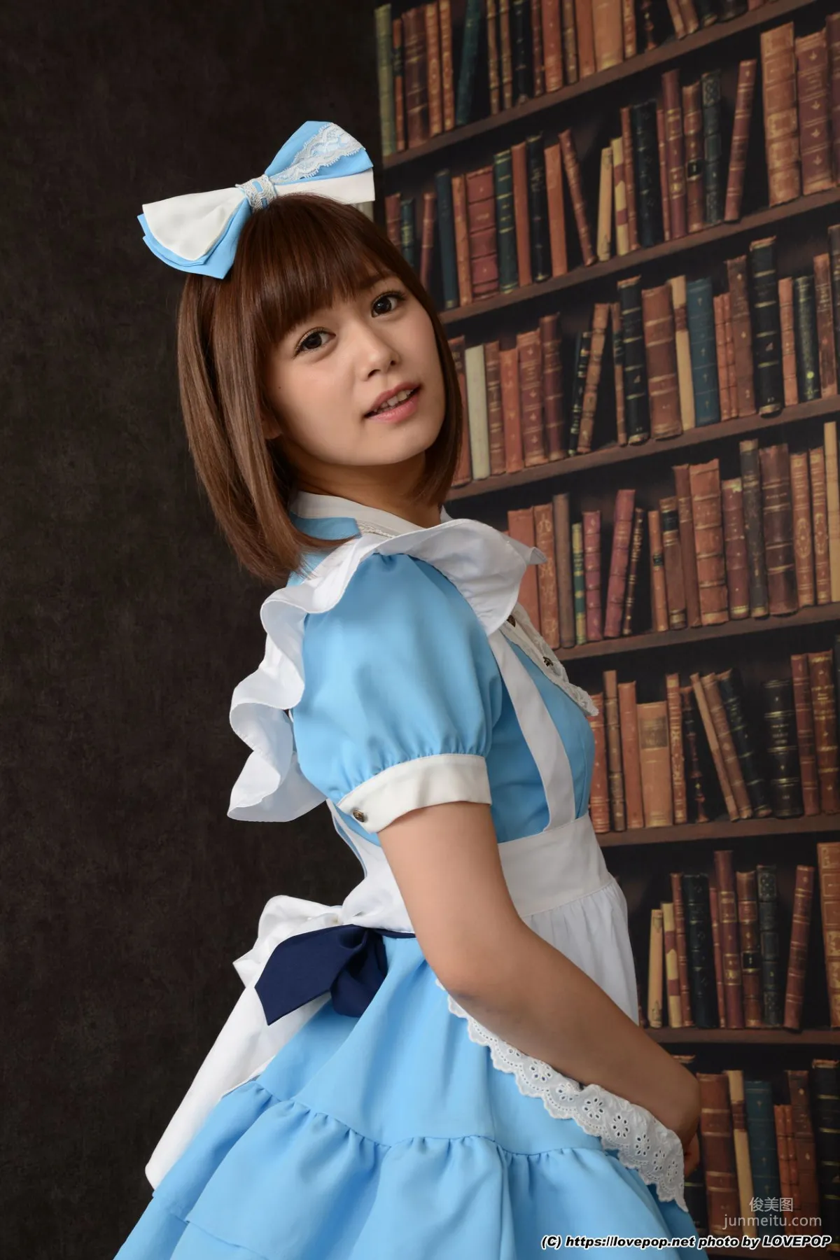 Hikaru Konno 紺野ひかる(绀野光) 女仆 Set06 [LovePop] 寫真集 10