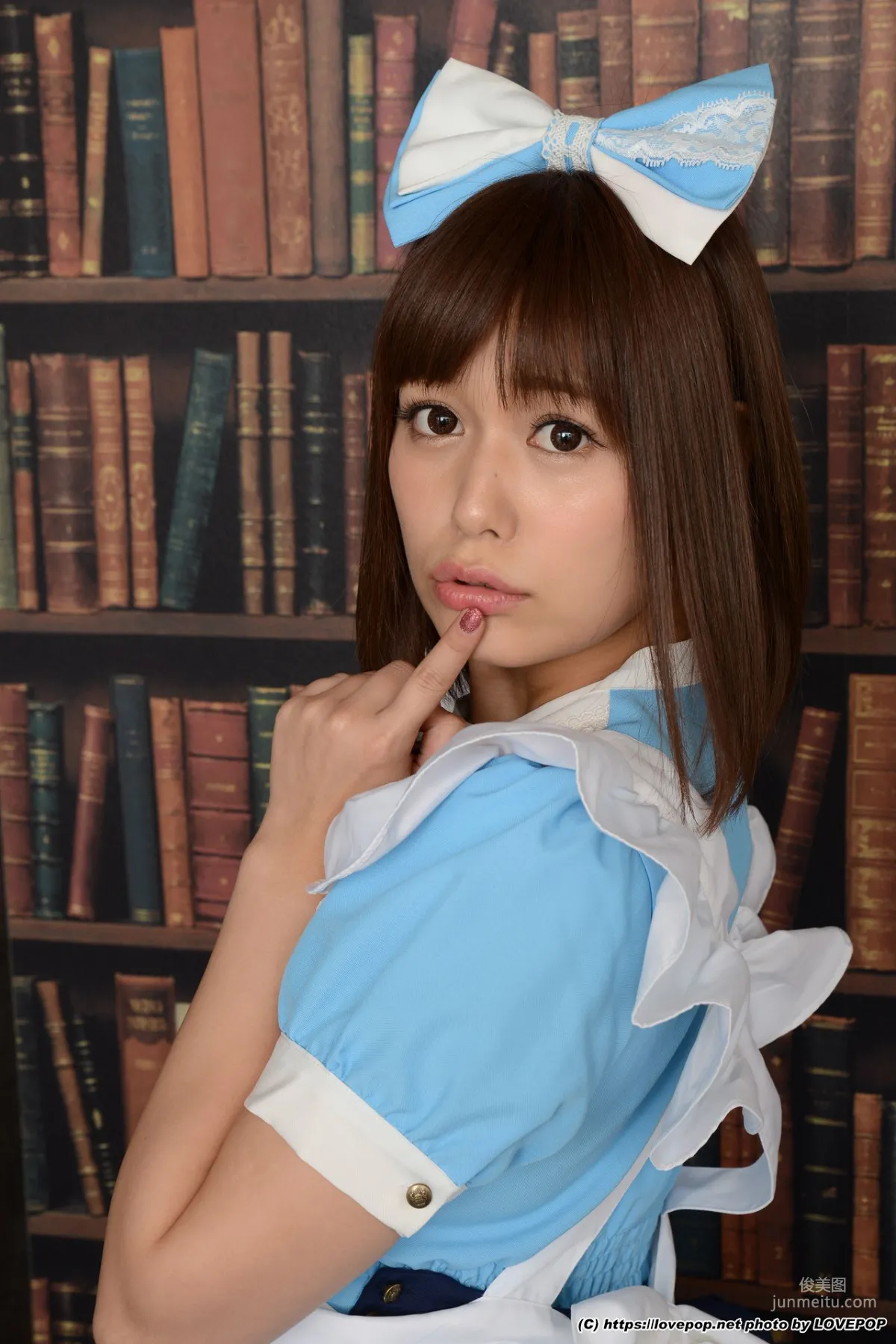 Hikaru Konno 紺野ひかる(绀野光) 女仆 Set06 [LovePop] 寫真集 33