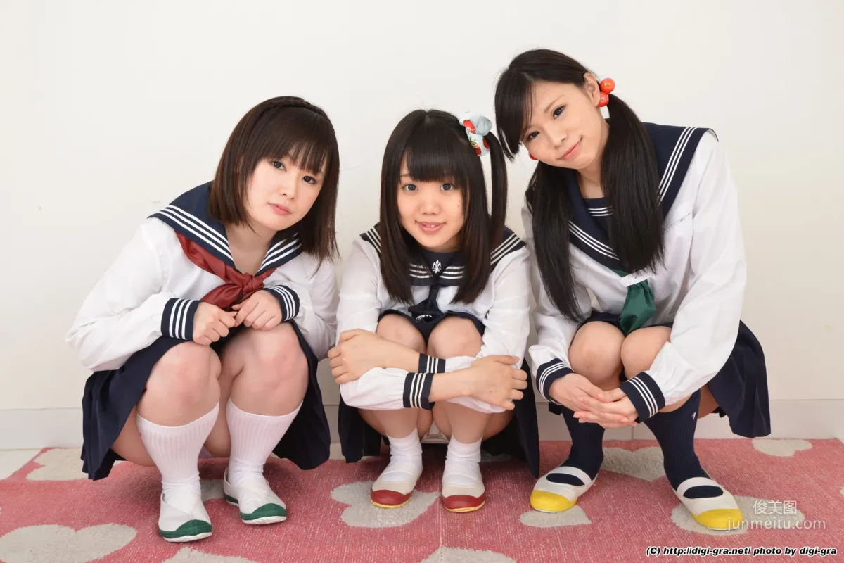 夏乃ひまわり+ 一乃瀬るりあ+瀬戸愛莉 tsu∞na∞gu Set02 [LovePop] 寫真集 16