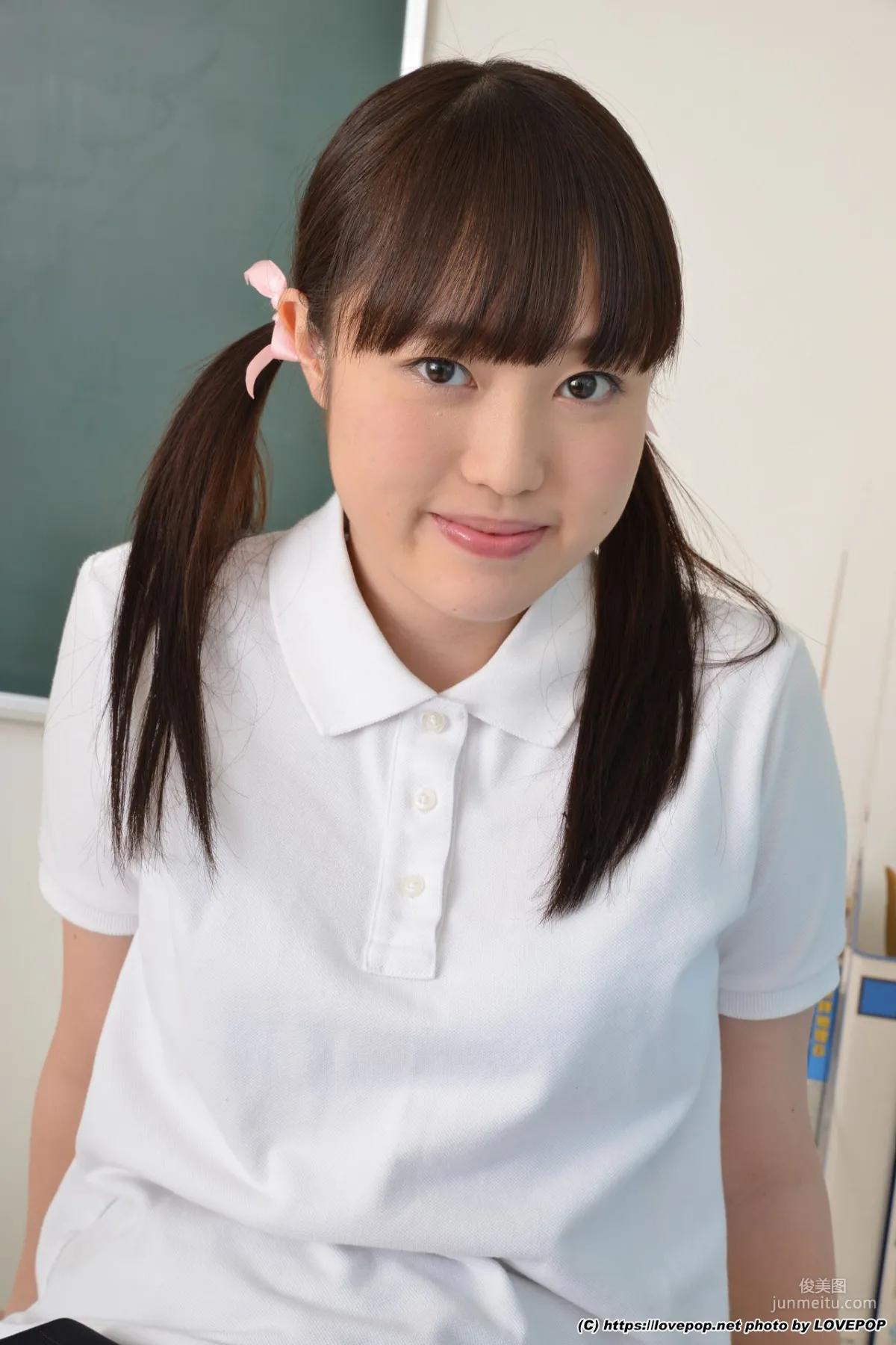 Suzu Sakura 鈴ノ木桜 教室少女 Set06 [LovePop] 写真集35