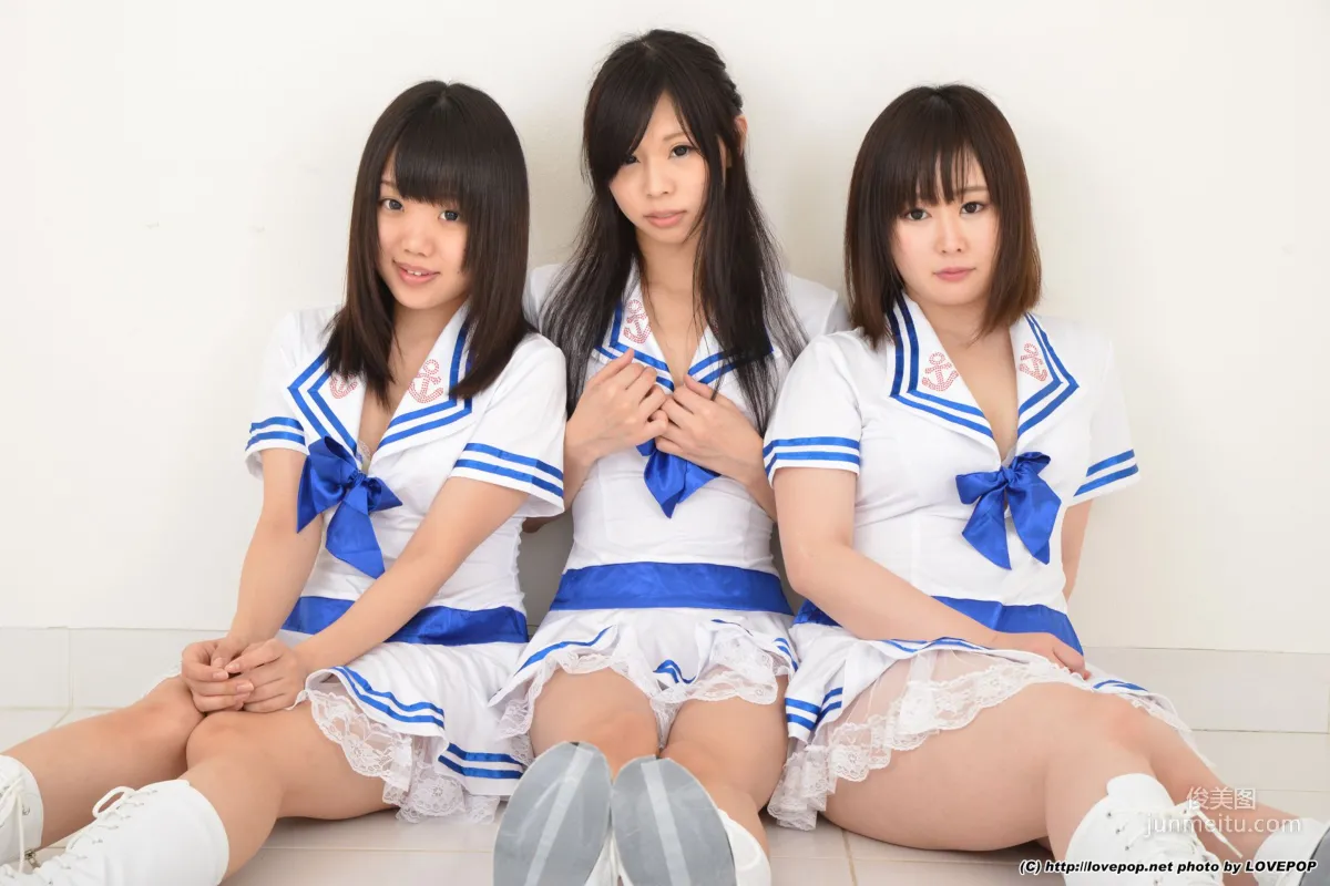 瀬戸愛莉&夏乃ひまわり&一乃瀬るりあ tsu∞na∞gu Set01 [LovePop] 寫真集 20
