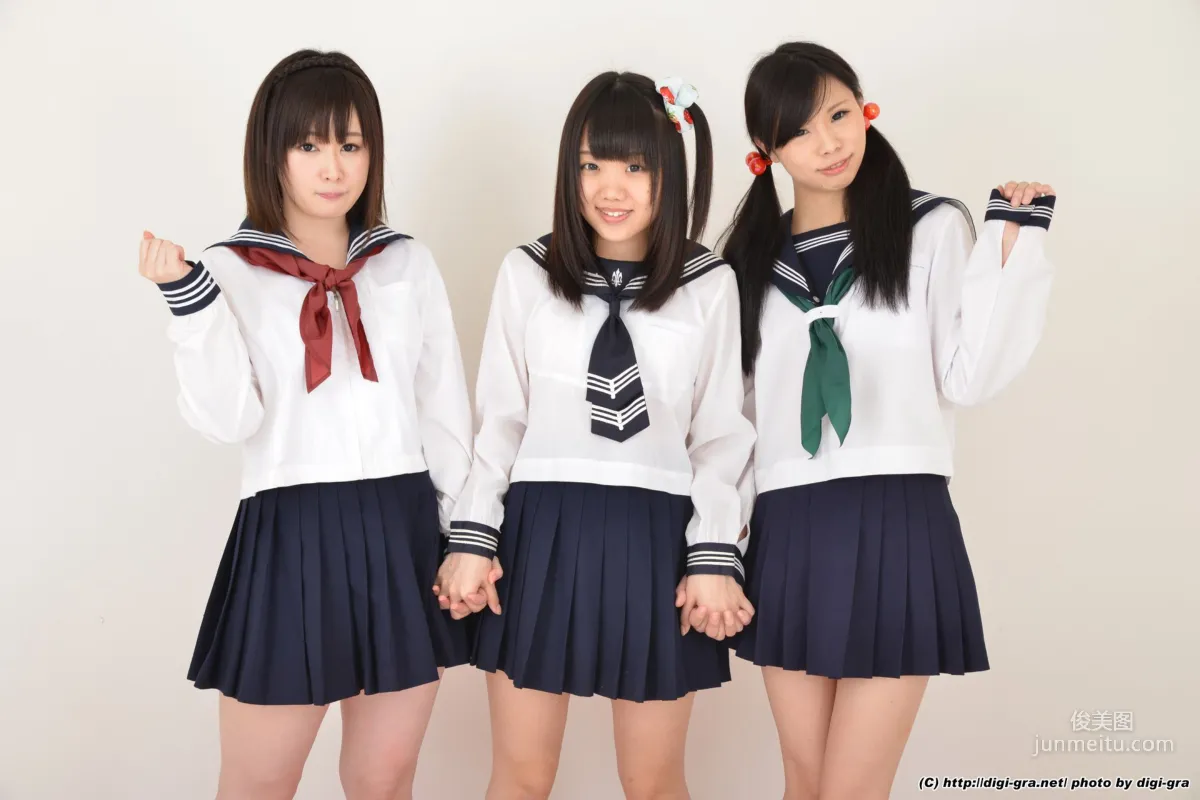 夏乃ひまわり+ 一乃瀬るりあ+瀬戸愛莉 tsu∞na∞gu Set02 [LovePop] 寫真集 2