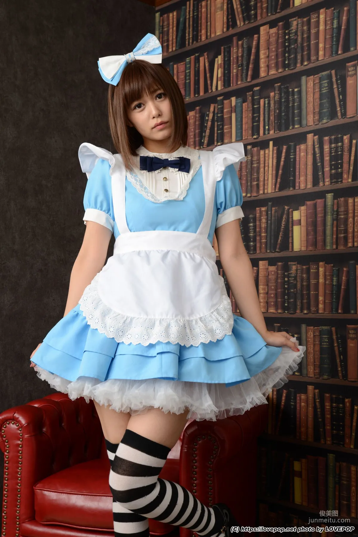 Hikaru Konno 紺野ひかる(绀野光) 女仆 Set06 [LovePop] 写真集2