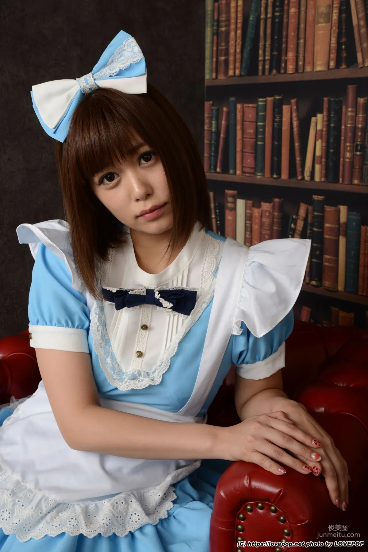 Hikaru Konno 紺野ひかる(绀野光) 女仆 Set06 [LovePop] 寫真集 16