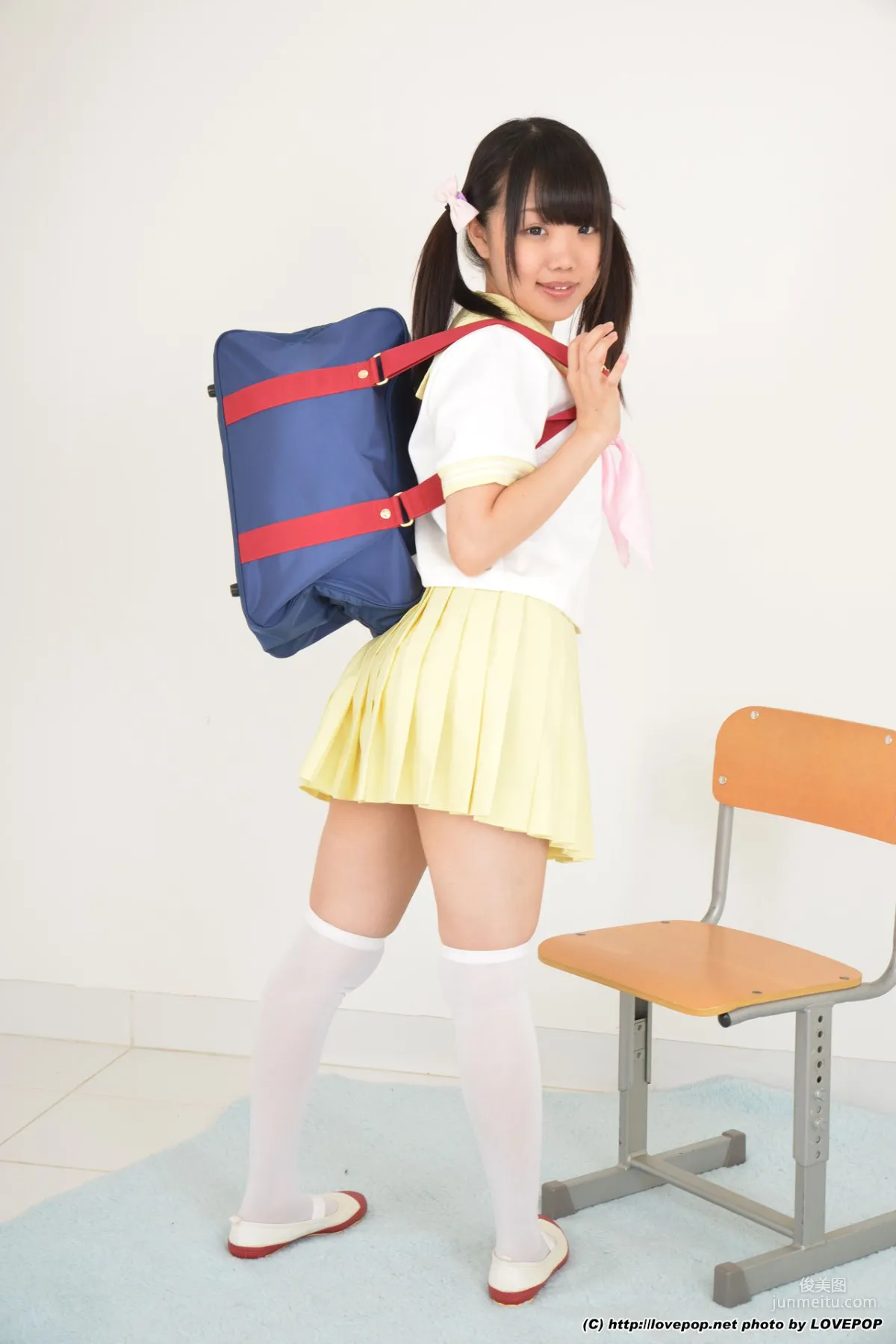 Himawari Natsuno 夏乃ひまわり 學生制服 Set6 [LovePop] 寫真集 2