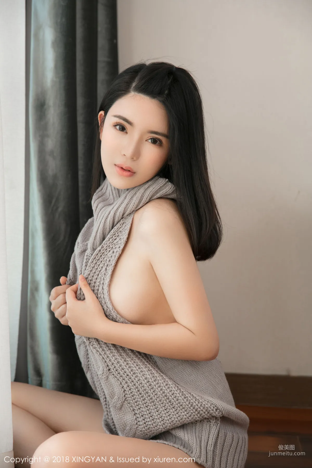 陳曦Lily《開背毛衣》 [星顔社XINGYAN] Vol.012 寫真集 11