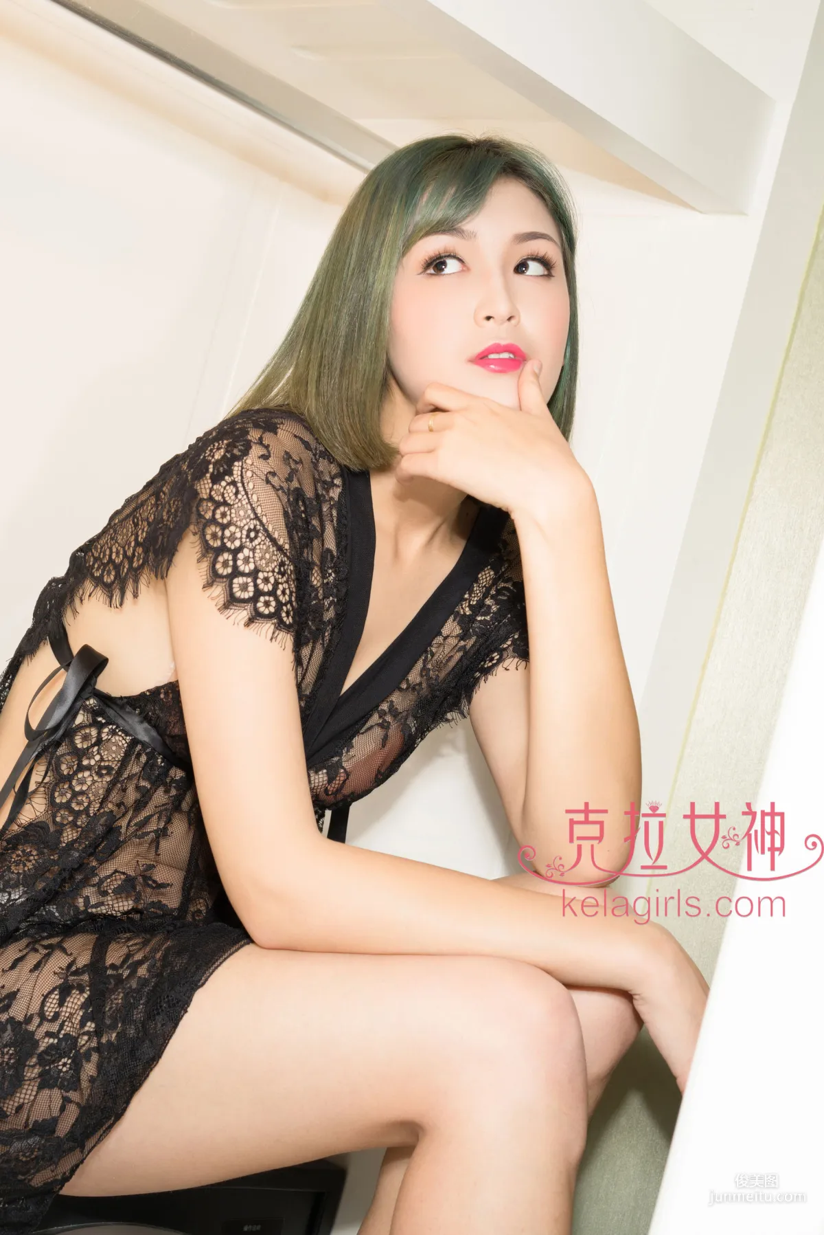 朵哈《顾盼流连》 [克拉女神Kelagirls] 写真集16