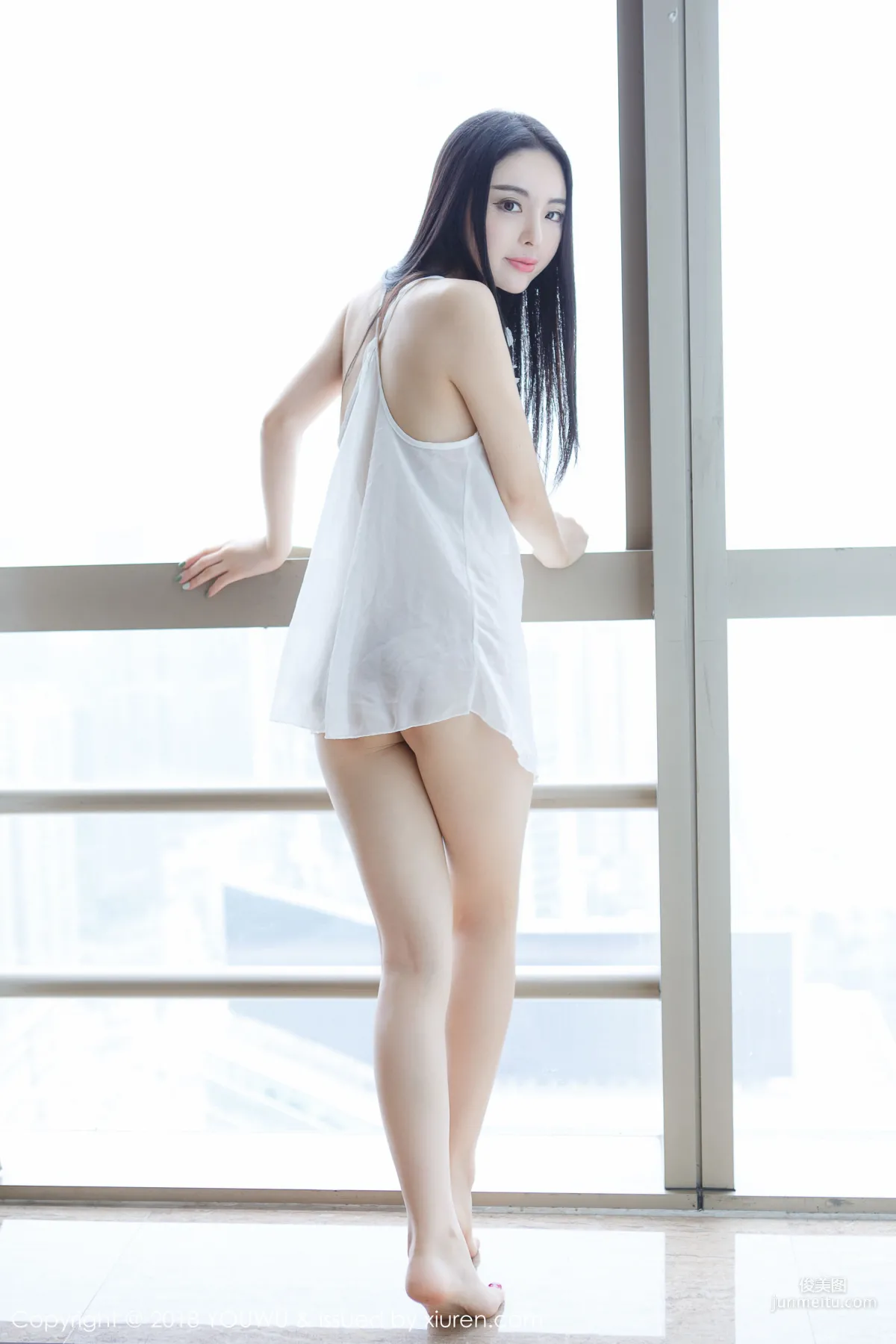 思言《膚白體柔貌美的軟妹子》 [尤物館YOUWU] VOL.080 寫真集 38