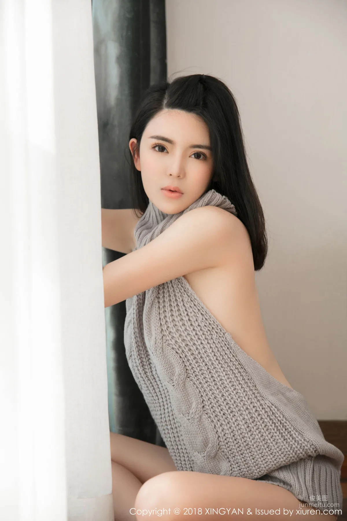 陳曦Lily《開背毛衣》 [星顔社XINGYAN] Vol.012 寫真集 10
