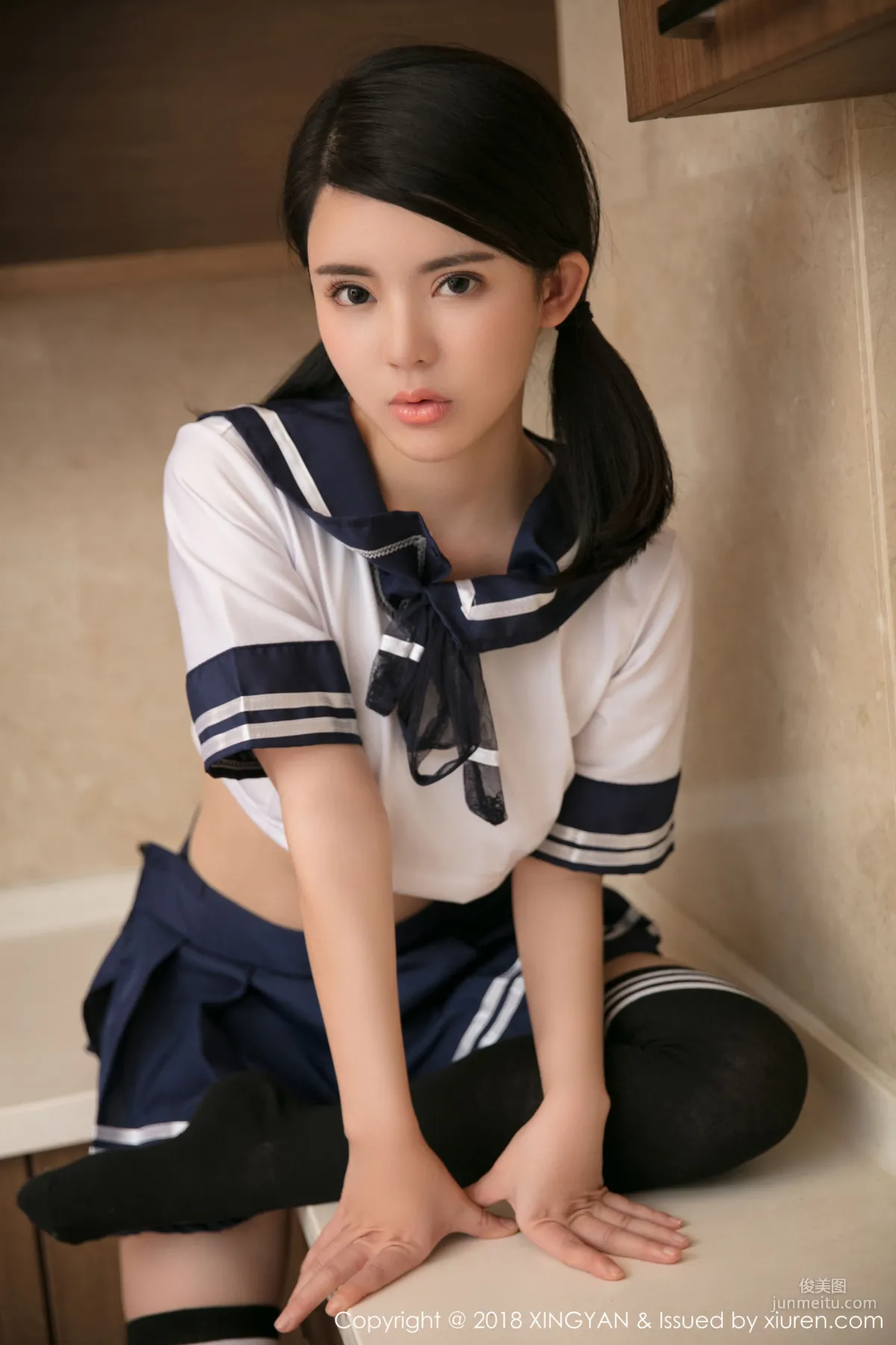 陳曦Lily《開背毛衣》 [星顔社XINGYAN] Vol.012 寫真集 33