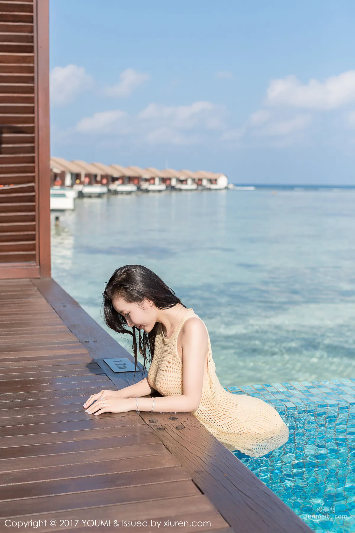 Yumi-尤美《馬爾代夫旅拍》 [尤蜜荟YouMi] Vol.100 寫真集 21