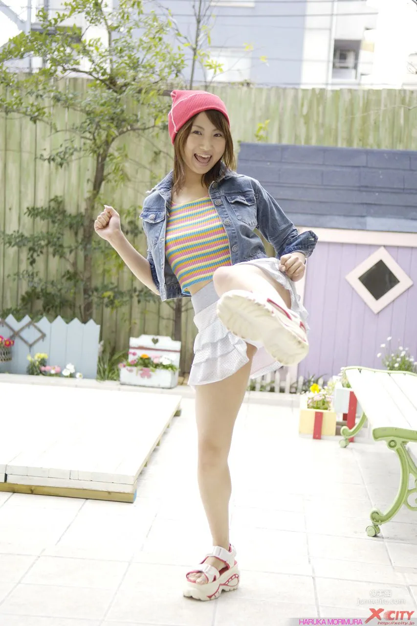 [X-City] WEB No.012 森村はるか/森村遥《朝焼けの少女》 写真集6