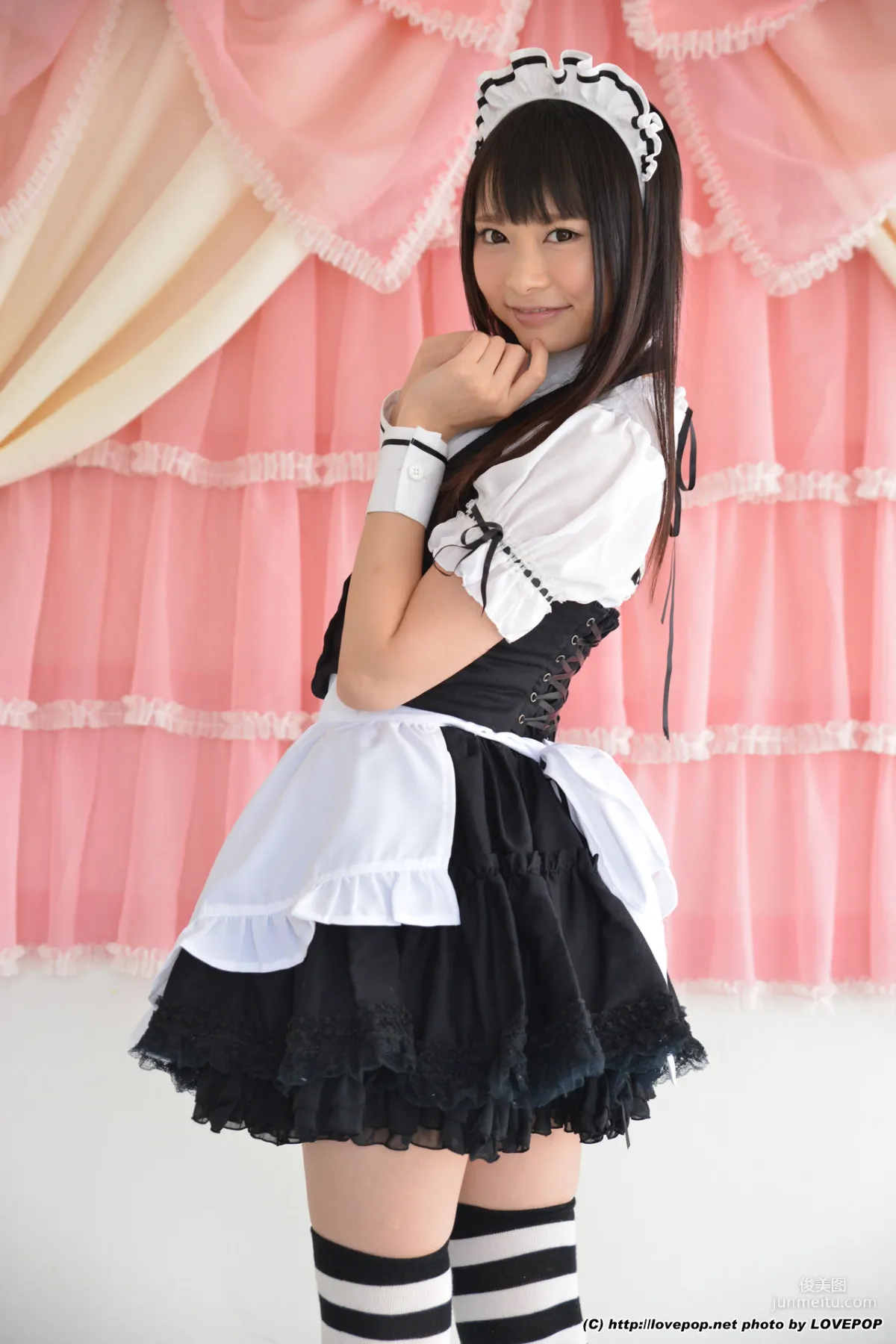 [LovePop] Airi Natsume なつめ愛莉/咲田有菜 MAID Set01 写真集9