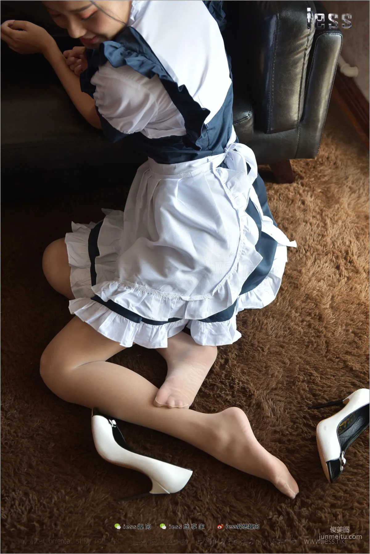 宛平《舅舅家的女仆2》[異思趣向IESS] 絲足便當203 寫真集 17