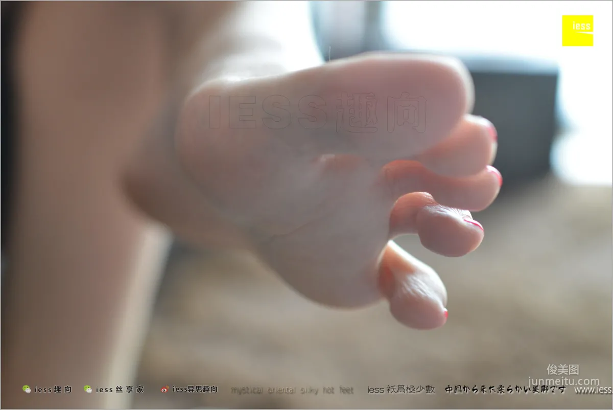 人妻芳芳《美足人妻的思念》[異思趣向IESS] 絲足便當201 寫真集 32